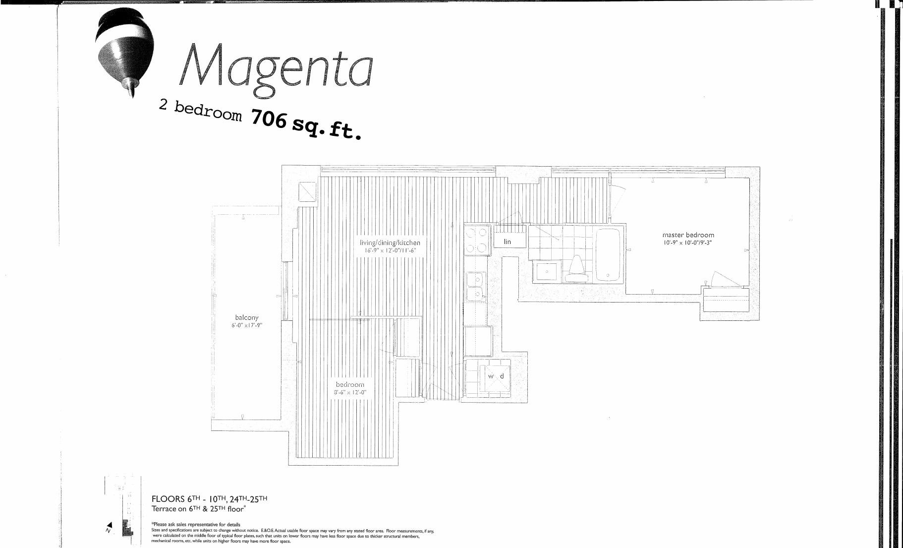Magenta floor plan