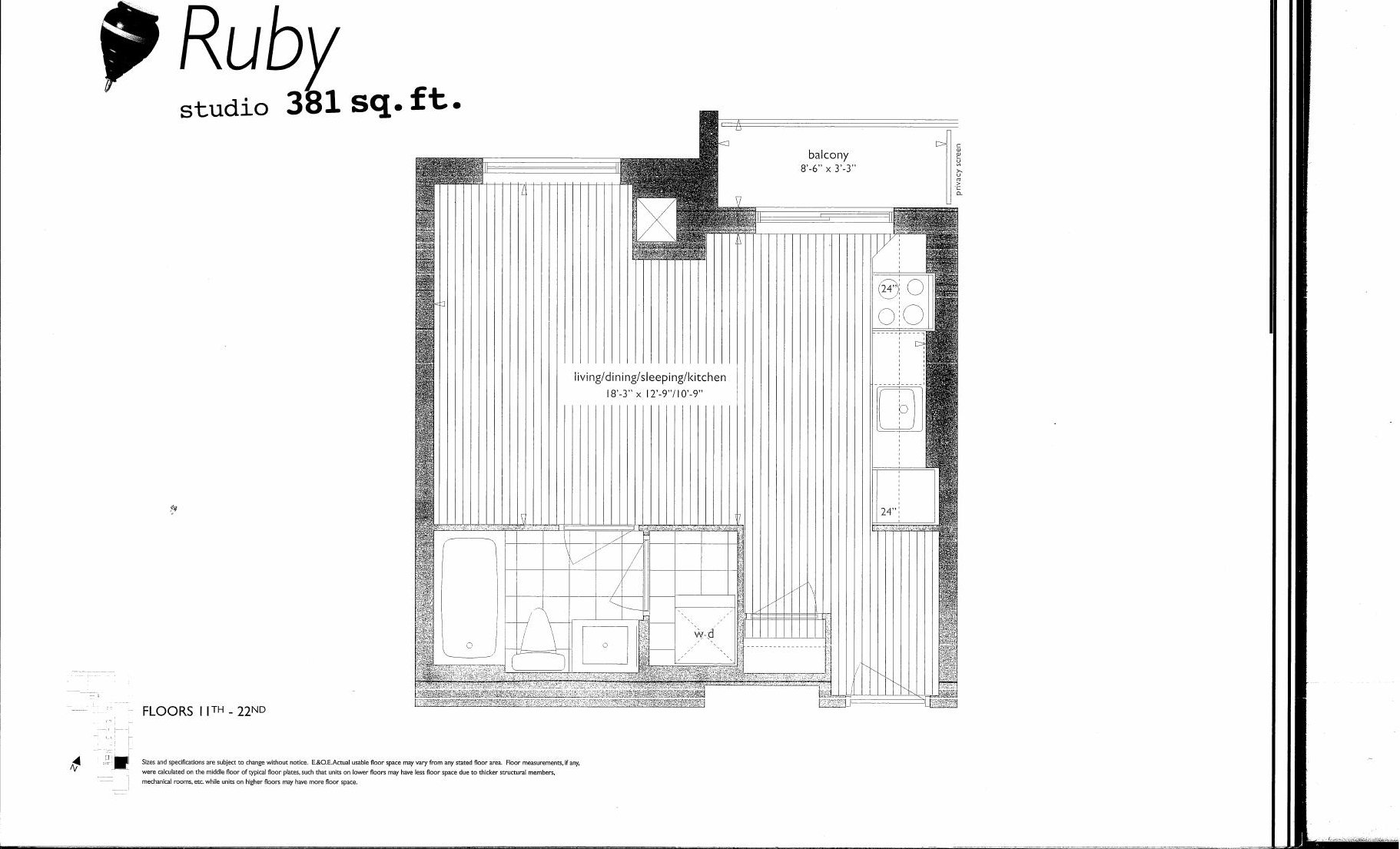 Ruby floor plan