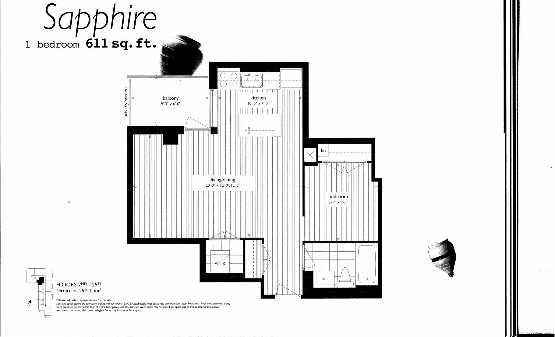 Sapphire floor plan
