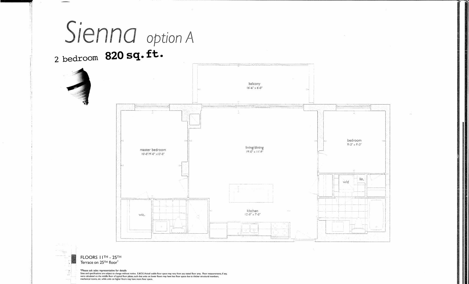 Sienna (Option A) floor plan