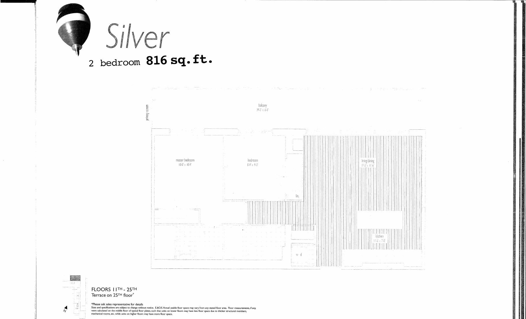 Silver floor plan