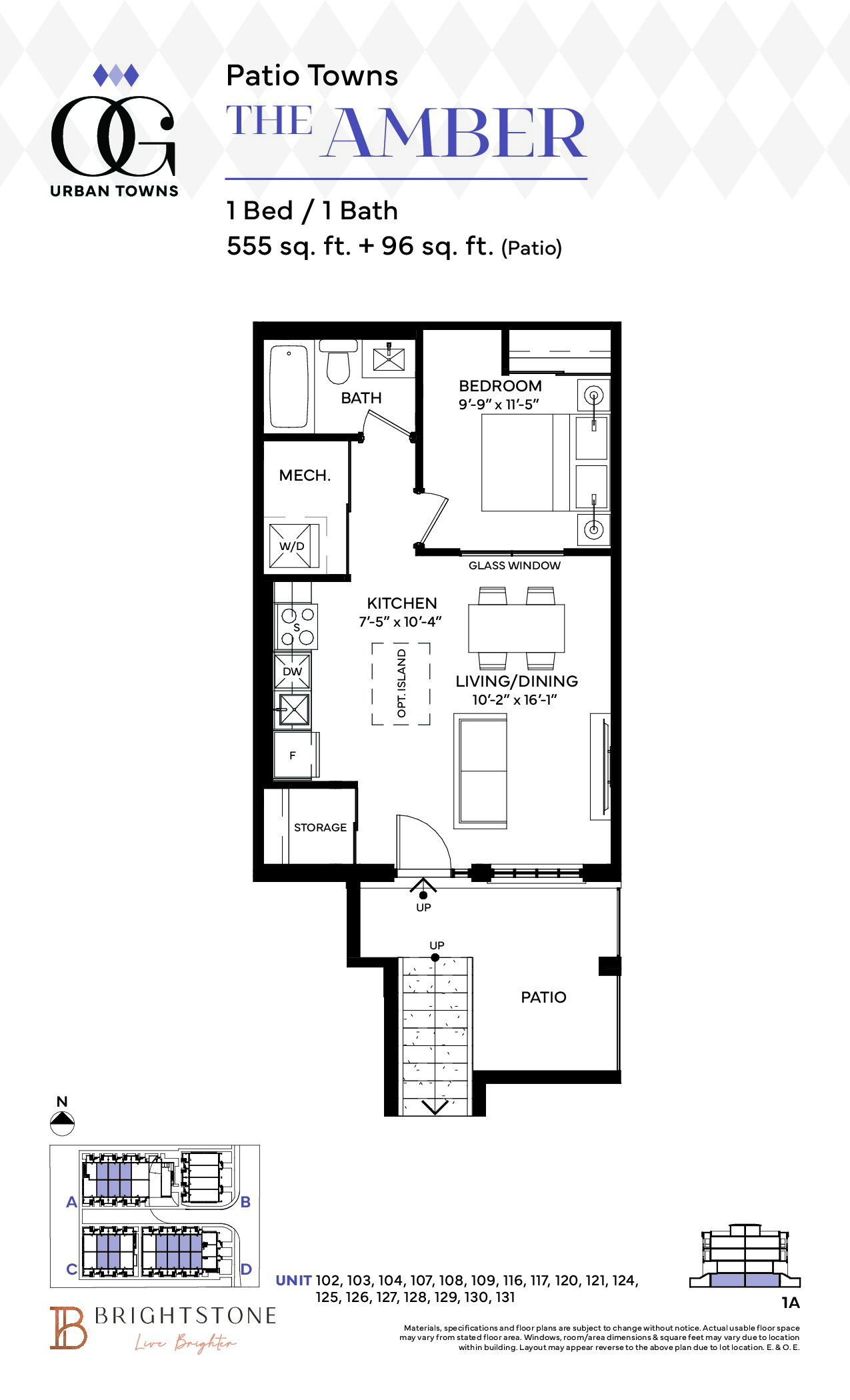 The Amber floor plan