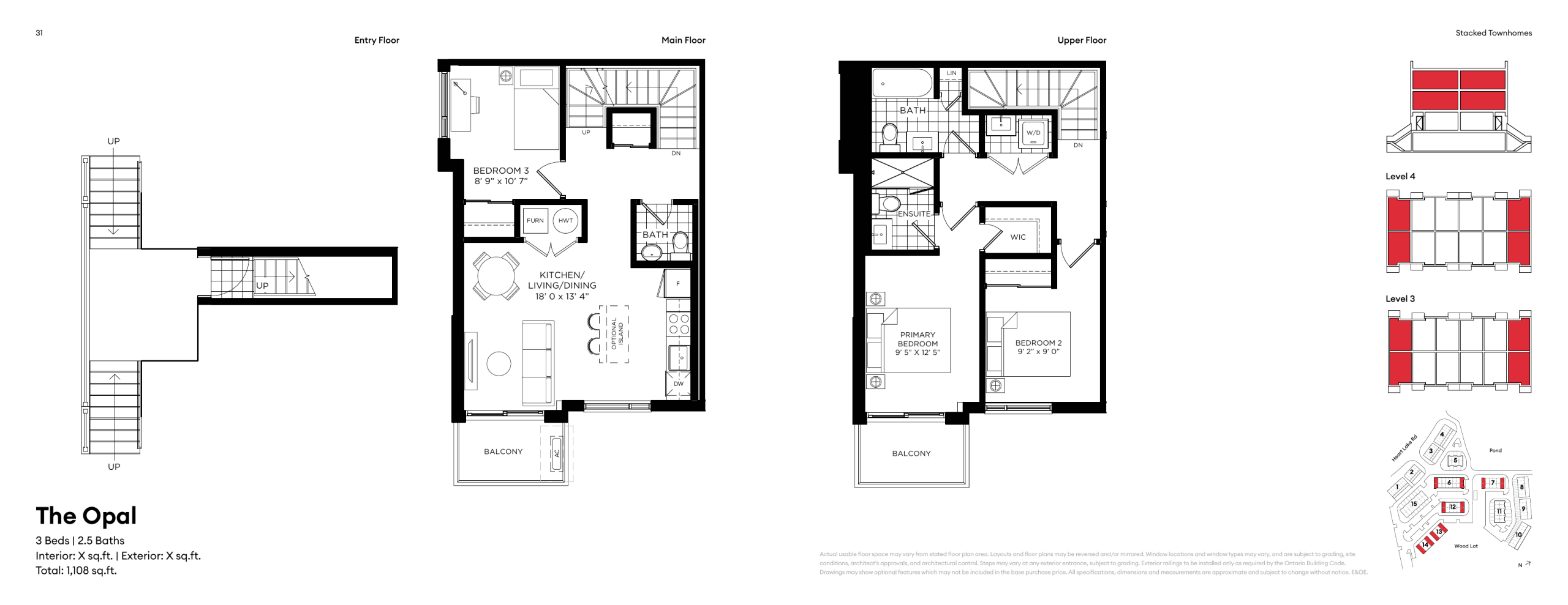The Opal floor plan