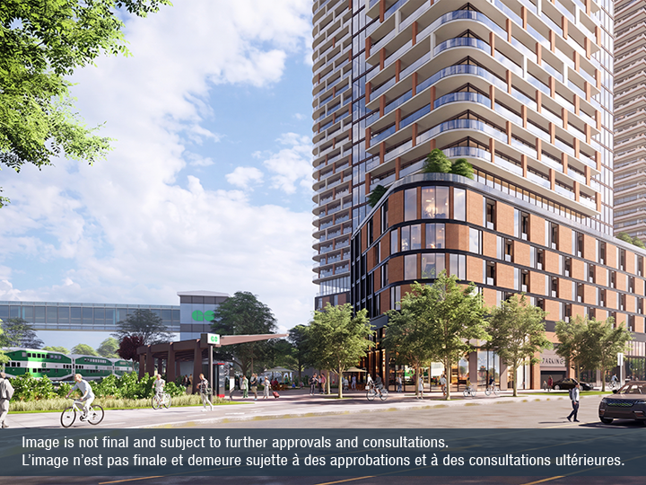 Whitby GO Transit-Oriented in Whitby — rendering 2