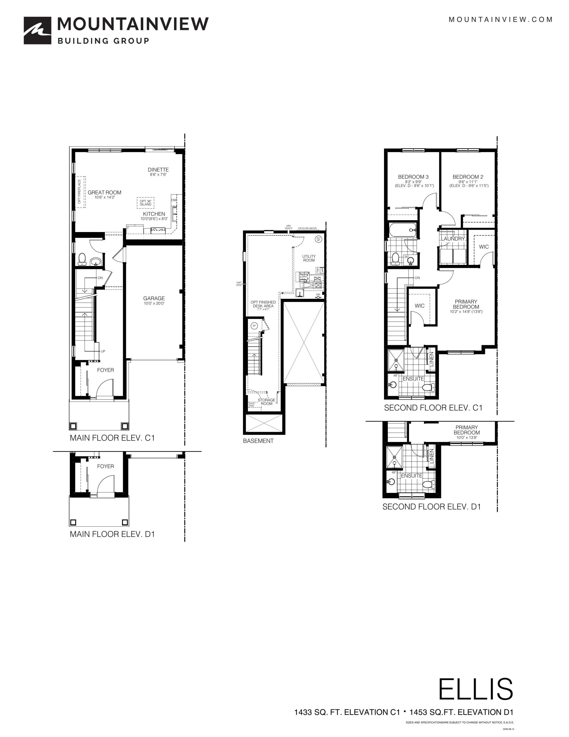 Ellis floor plan
