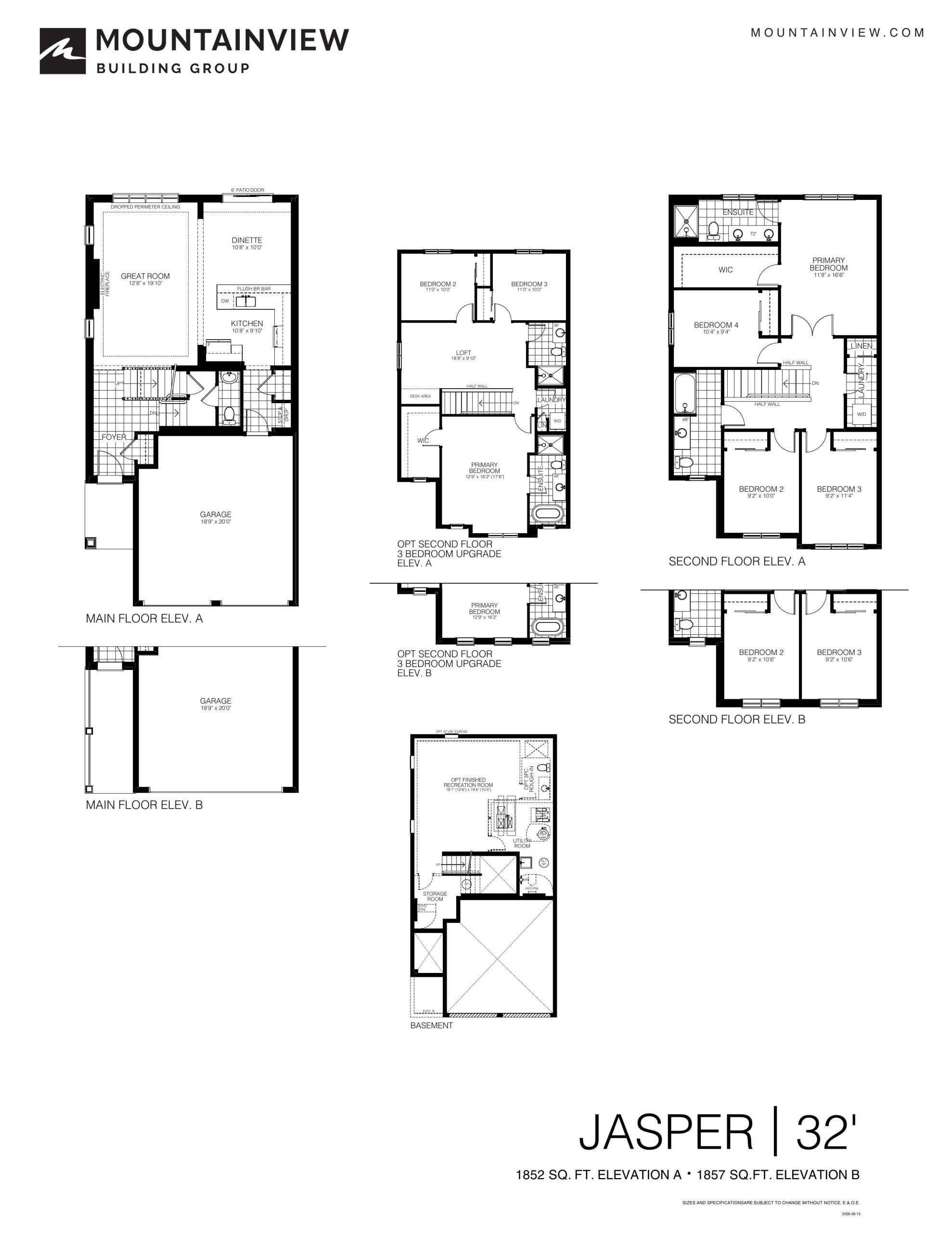 Jasper floor plan