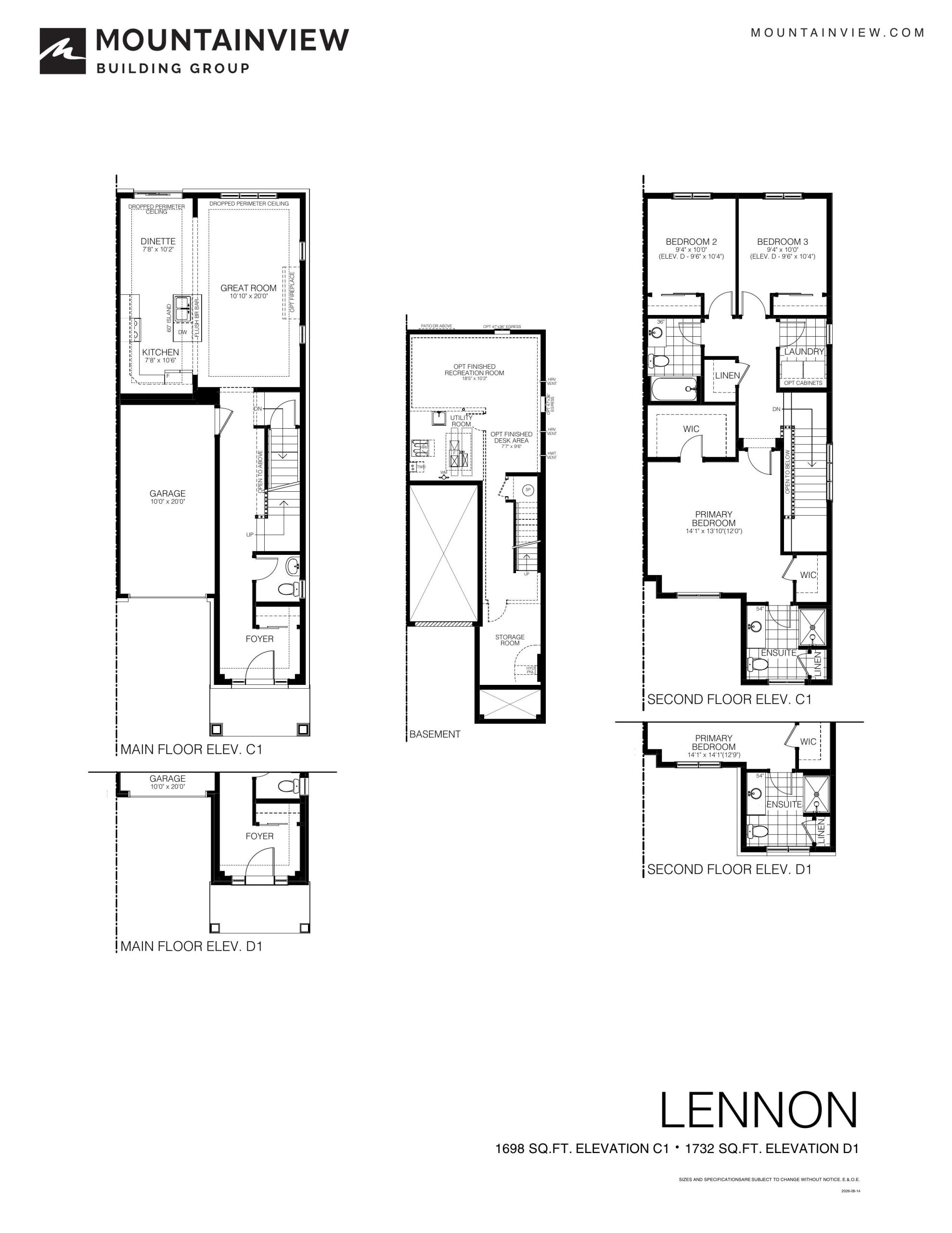 Lennon floor plan