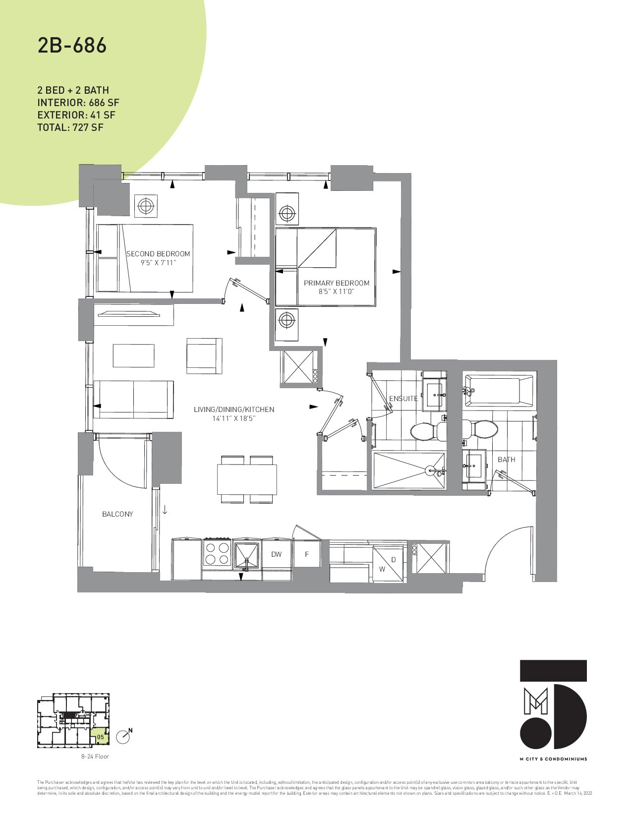 2B-686 floor plan