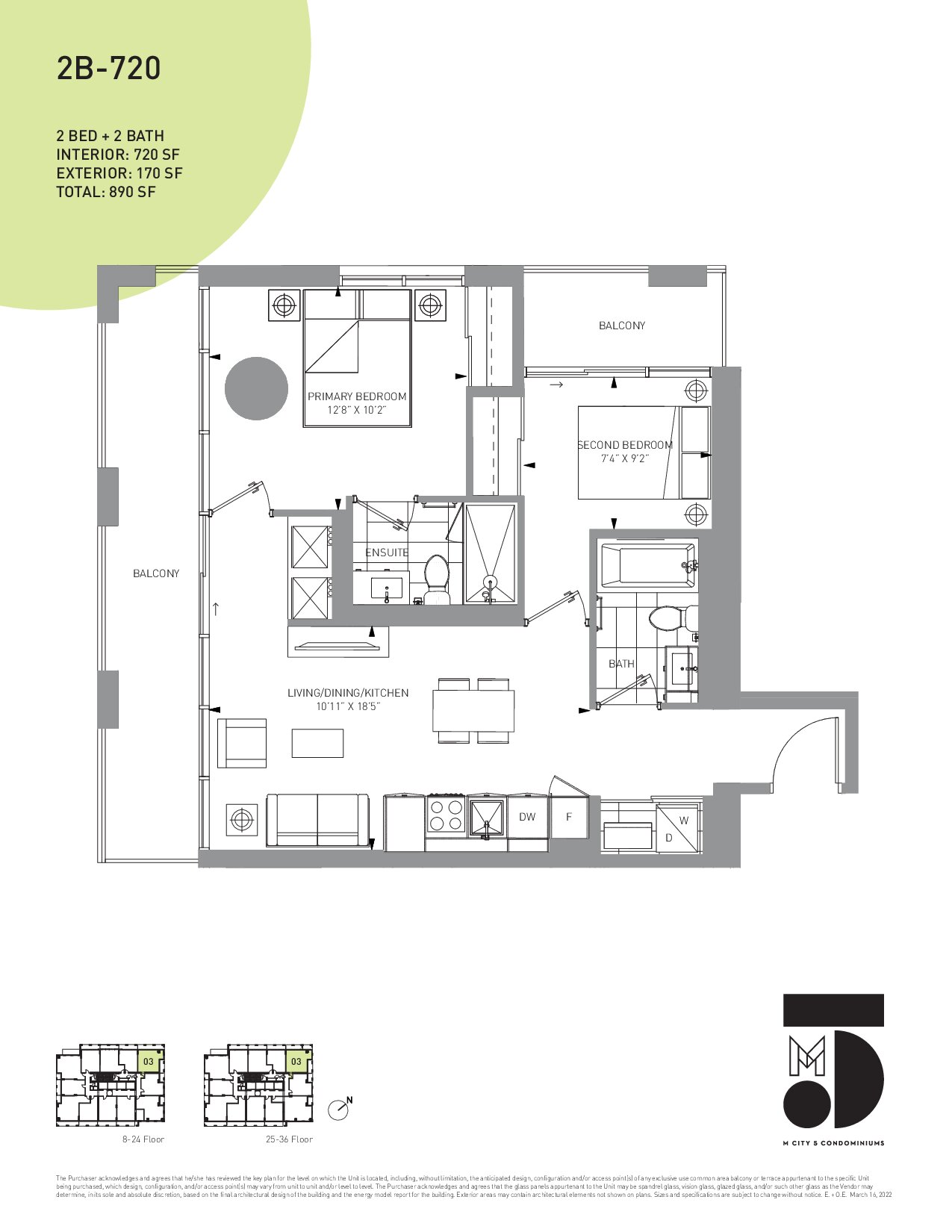 2B-720 floor plan
