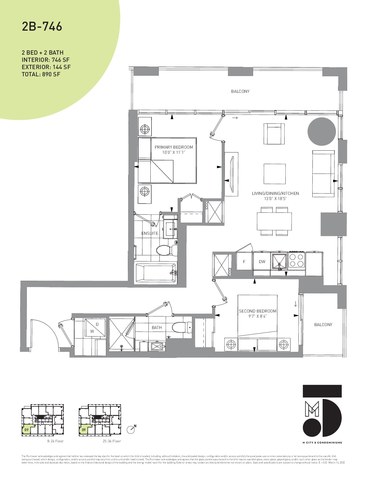 2B-746 floor plan