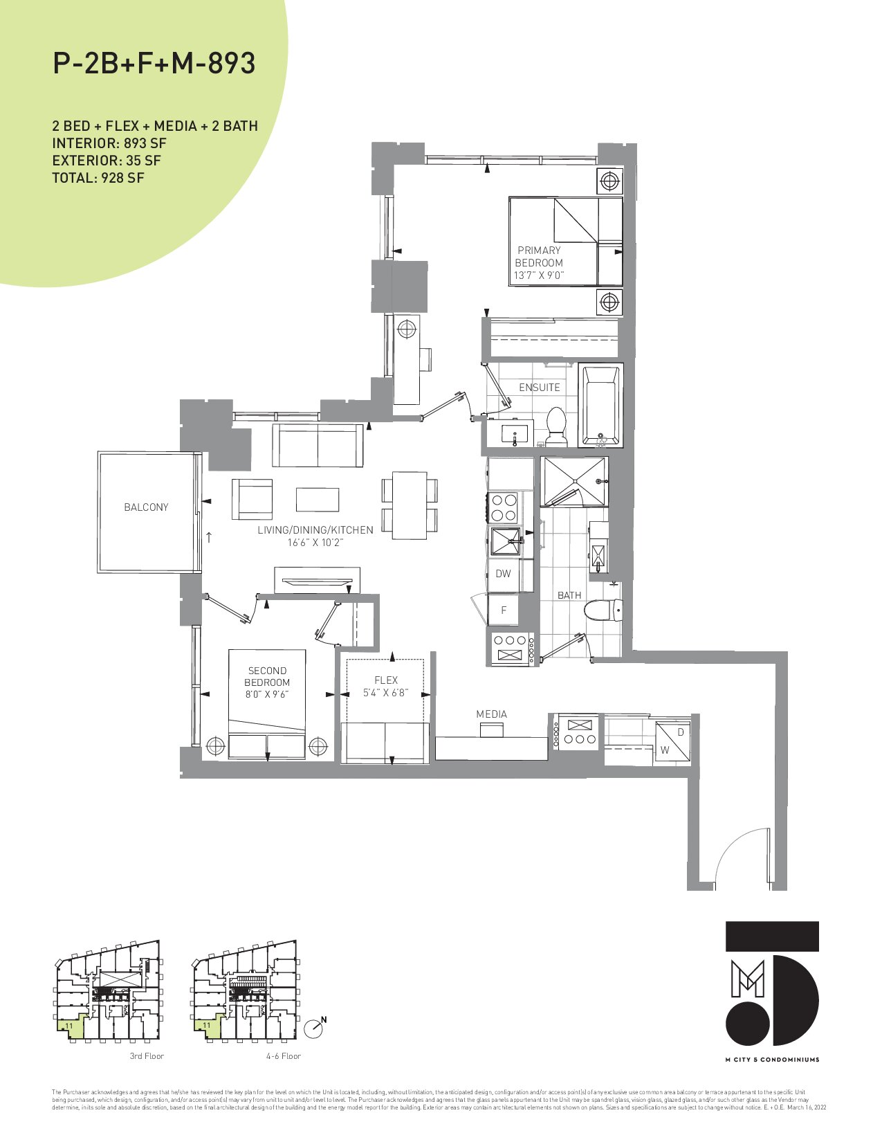 P-2B+F+M-893 floor plan