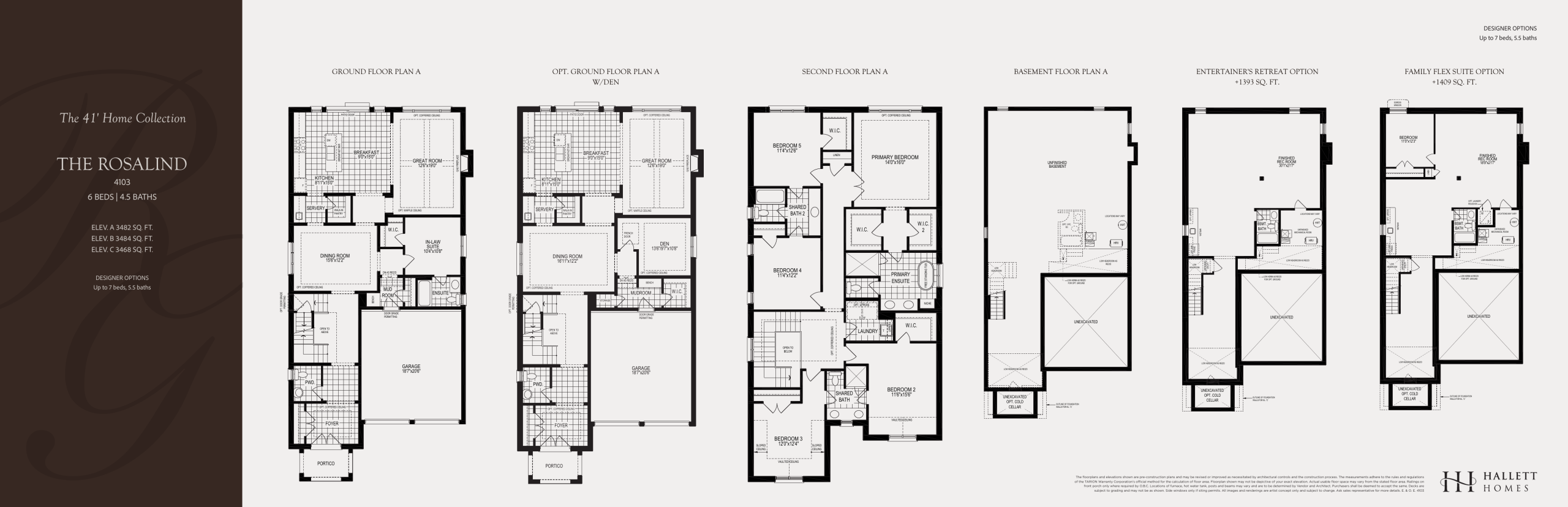 The Rosalind floor plan