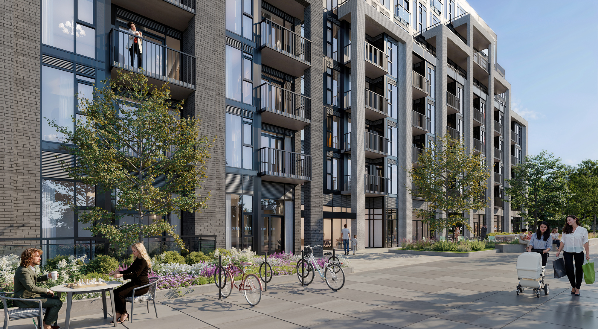 Merrydale Residences at Thornhill Walk in Vaughan — rendering 2