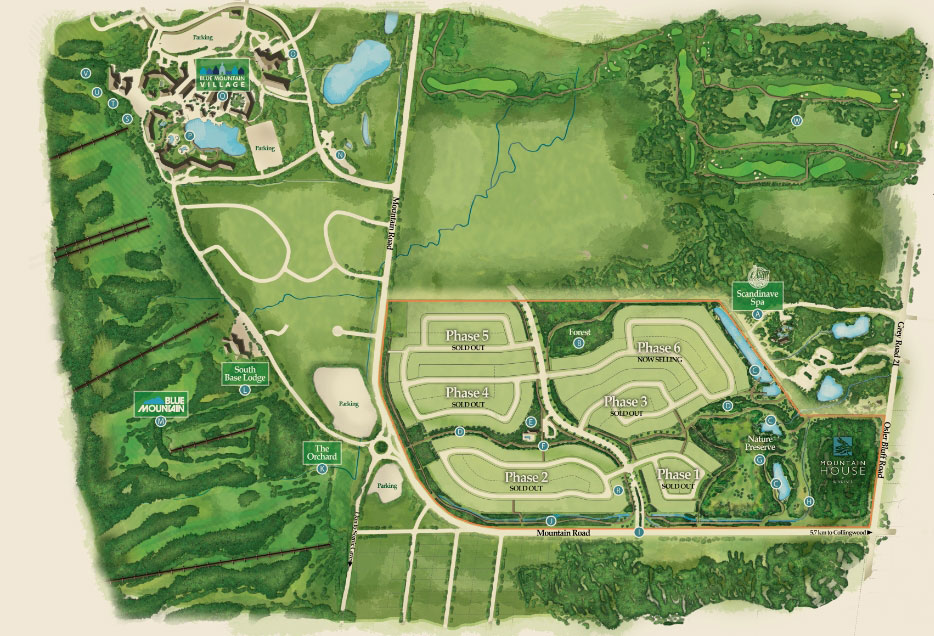 Windfall at Blue Mountain in The Blue Mountains — rendering 3