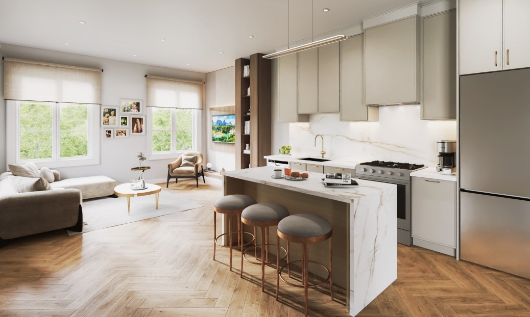 Kerr Village in Oakville — rendering 6