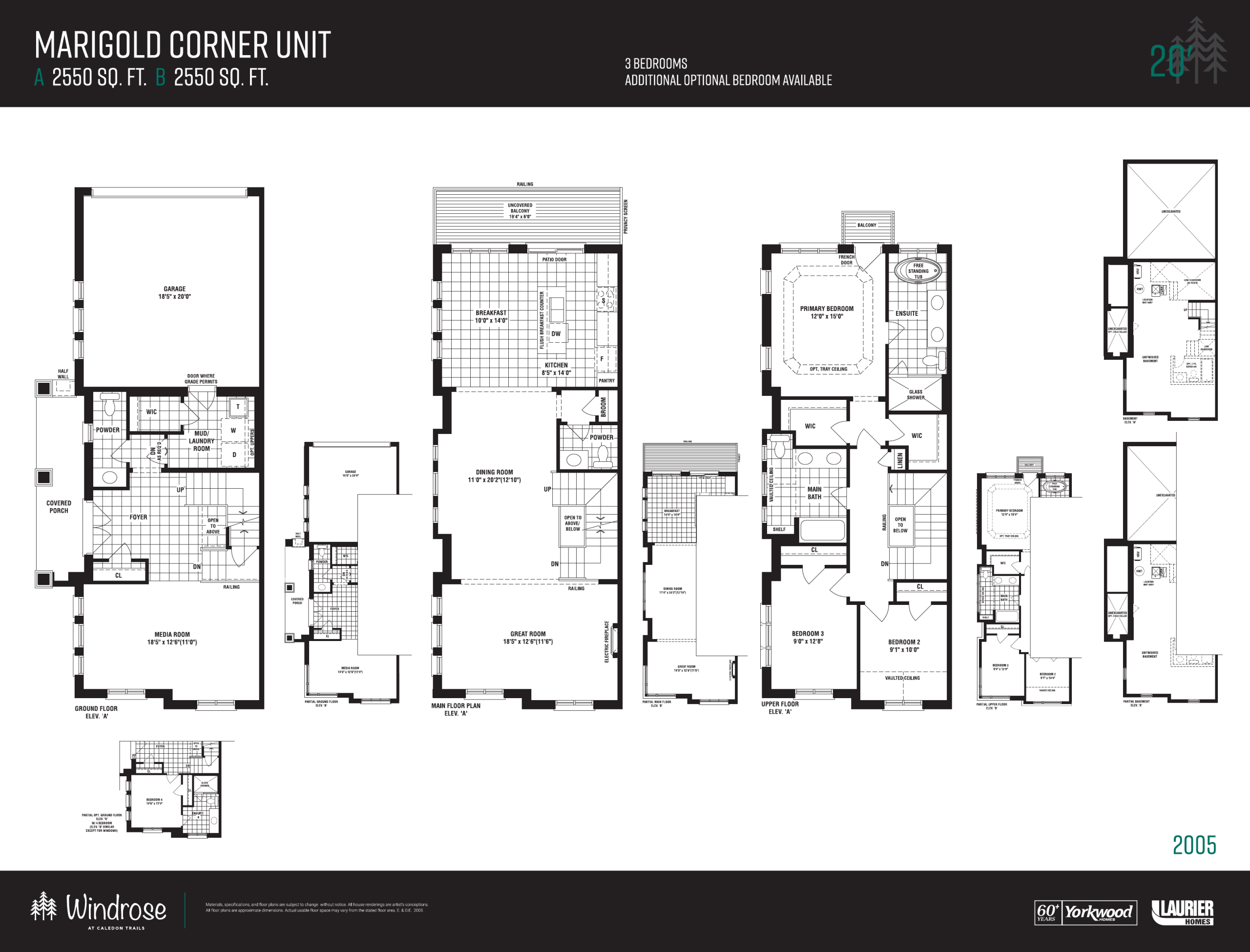 Marigold Corner Unit floor plan