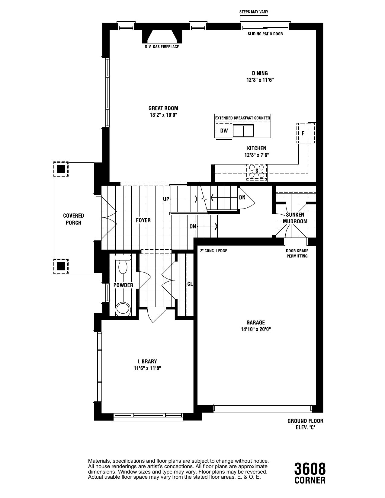 Oak C floor plan