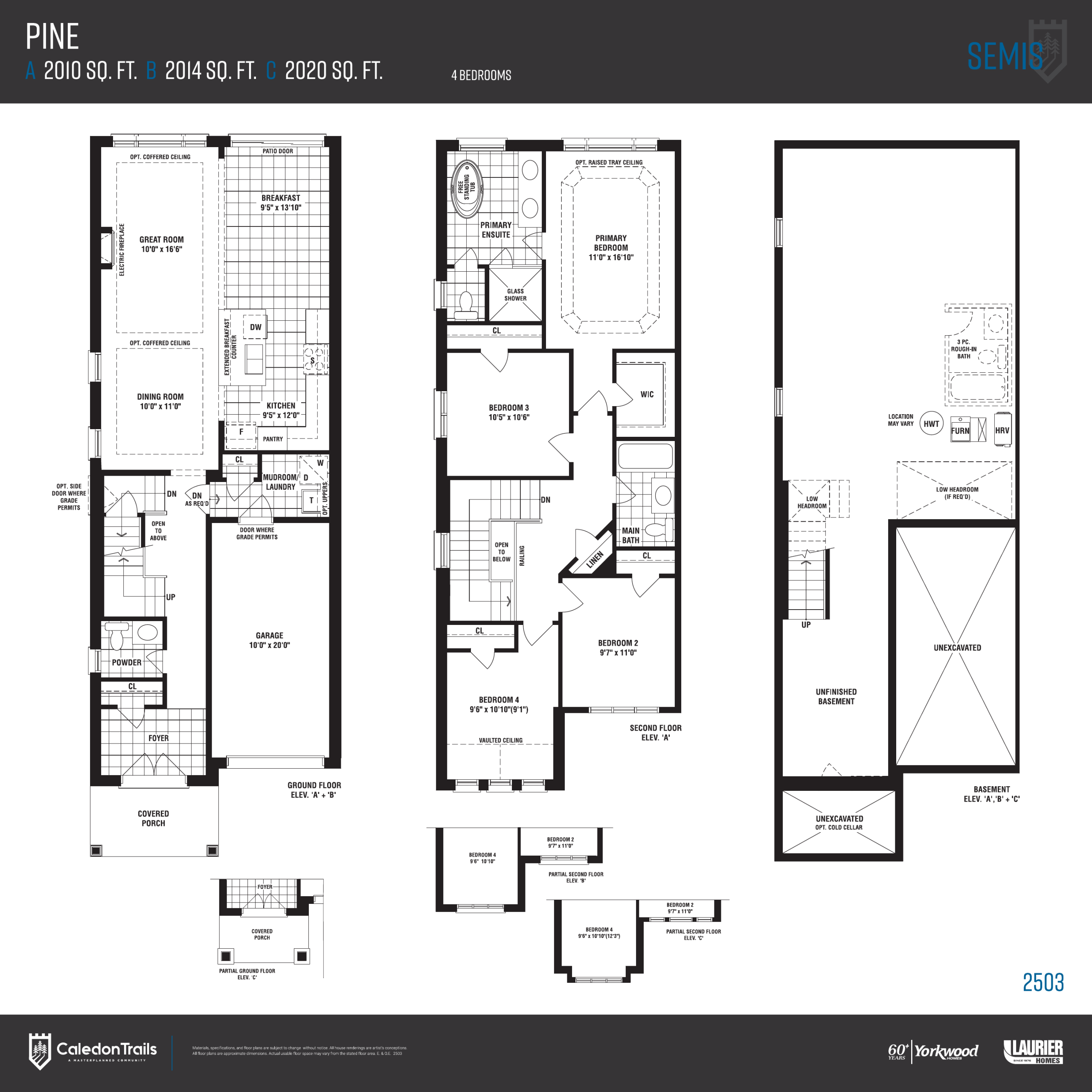 Pine floor plan