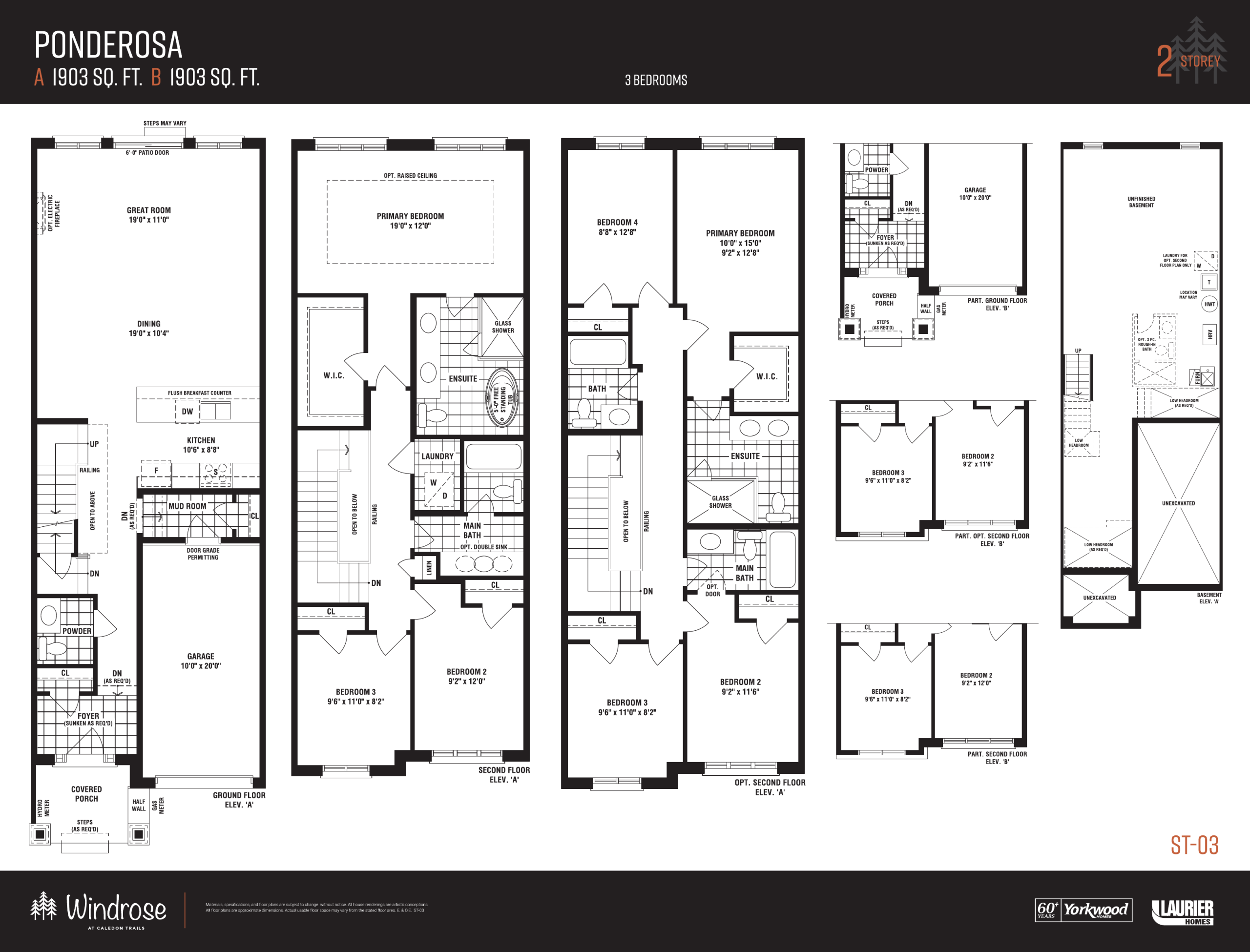 Ponderosa floor plan