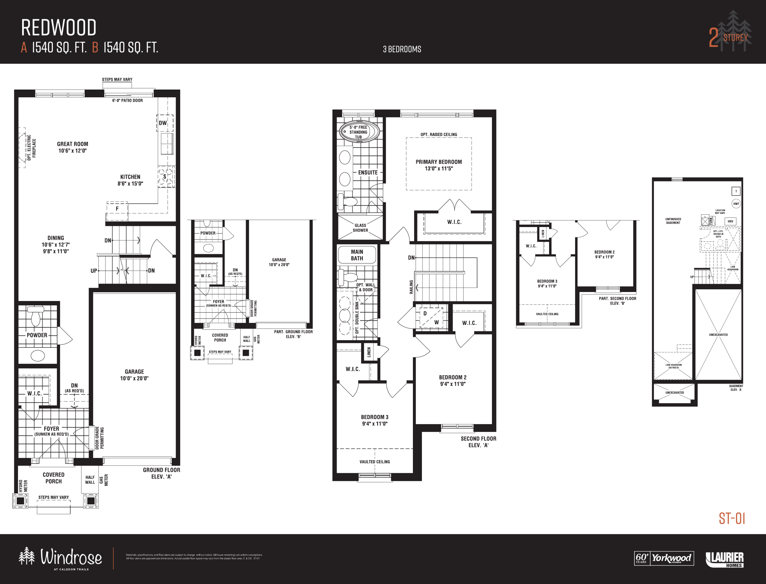 Redwood floor plan