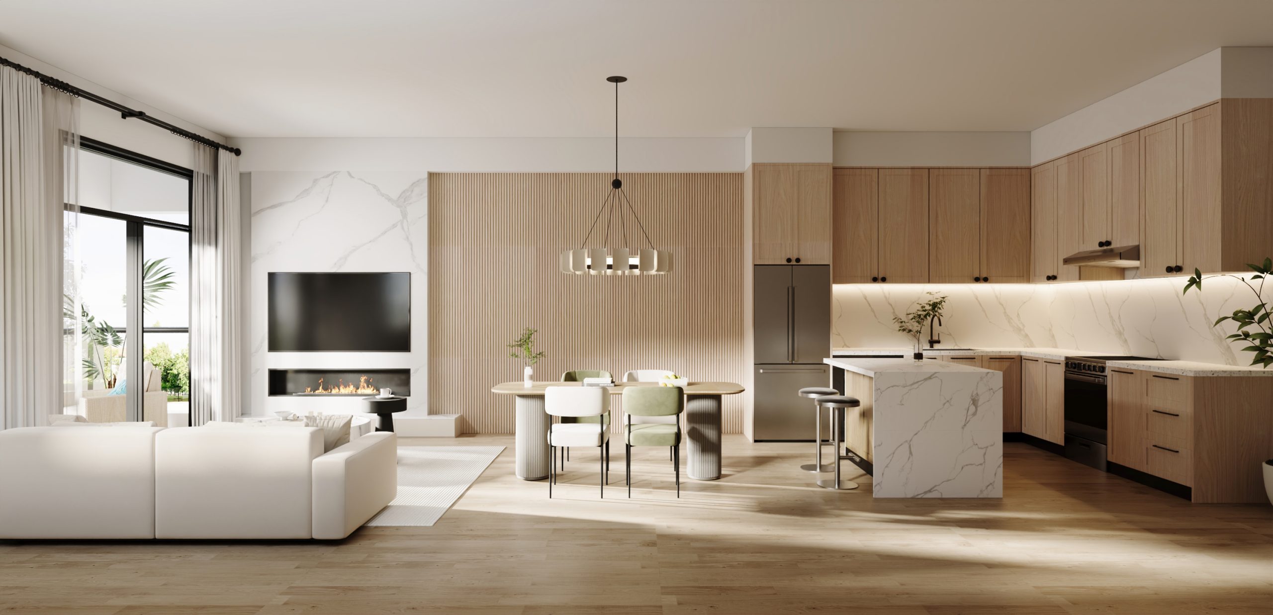 Chateau Towns in Markham — rendering 5