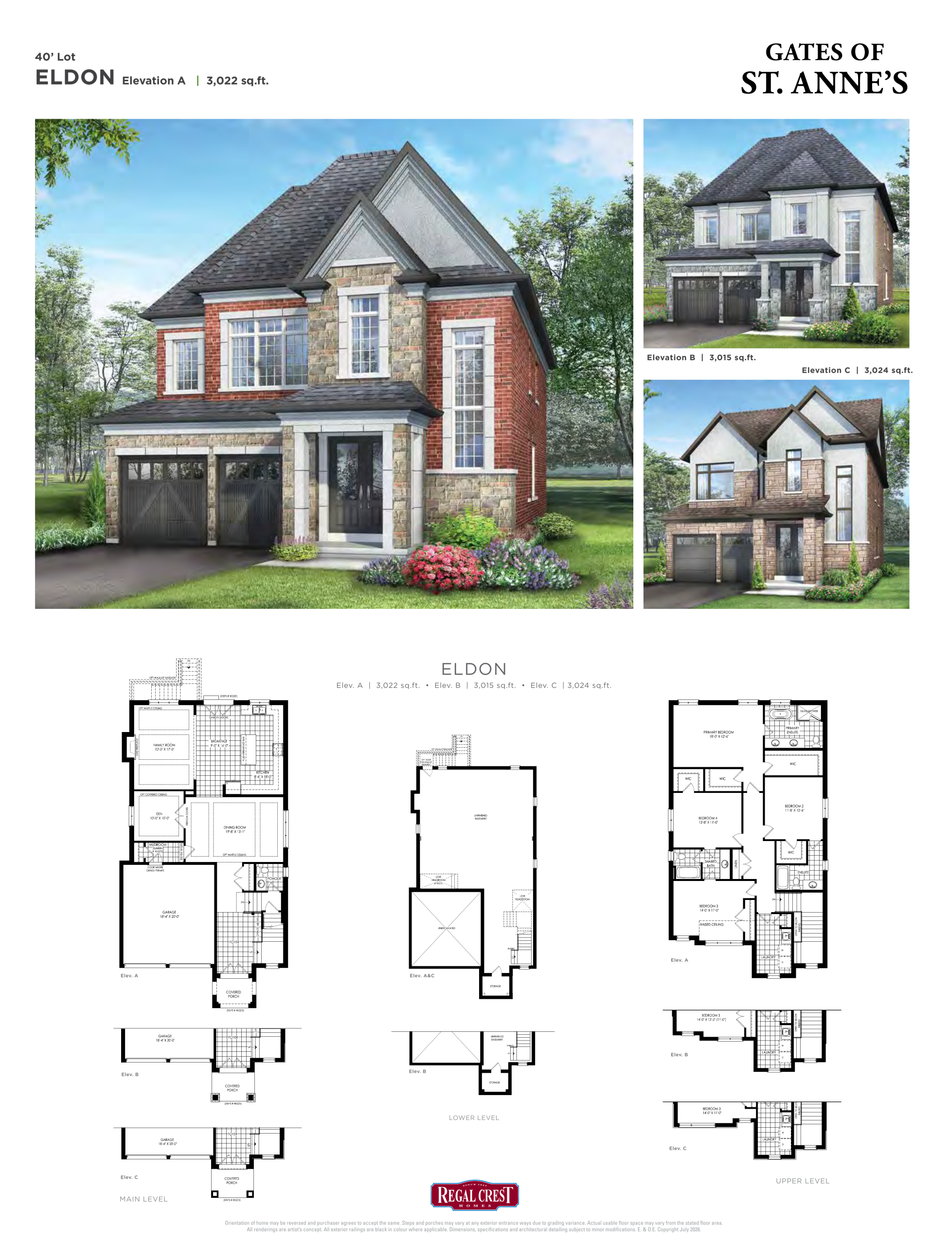Eldon floor plan