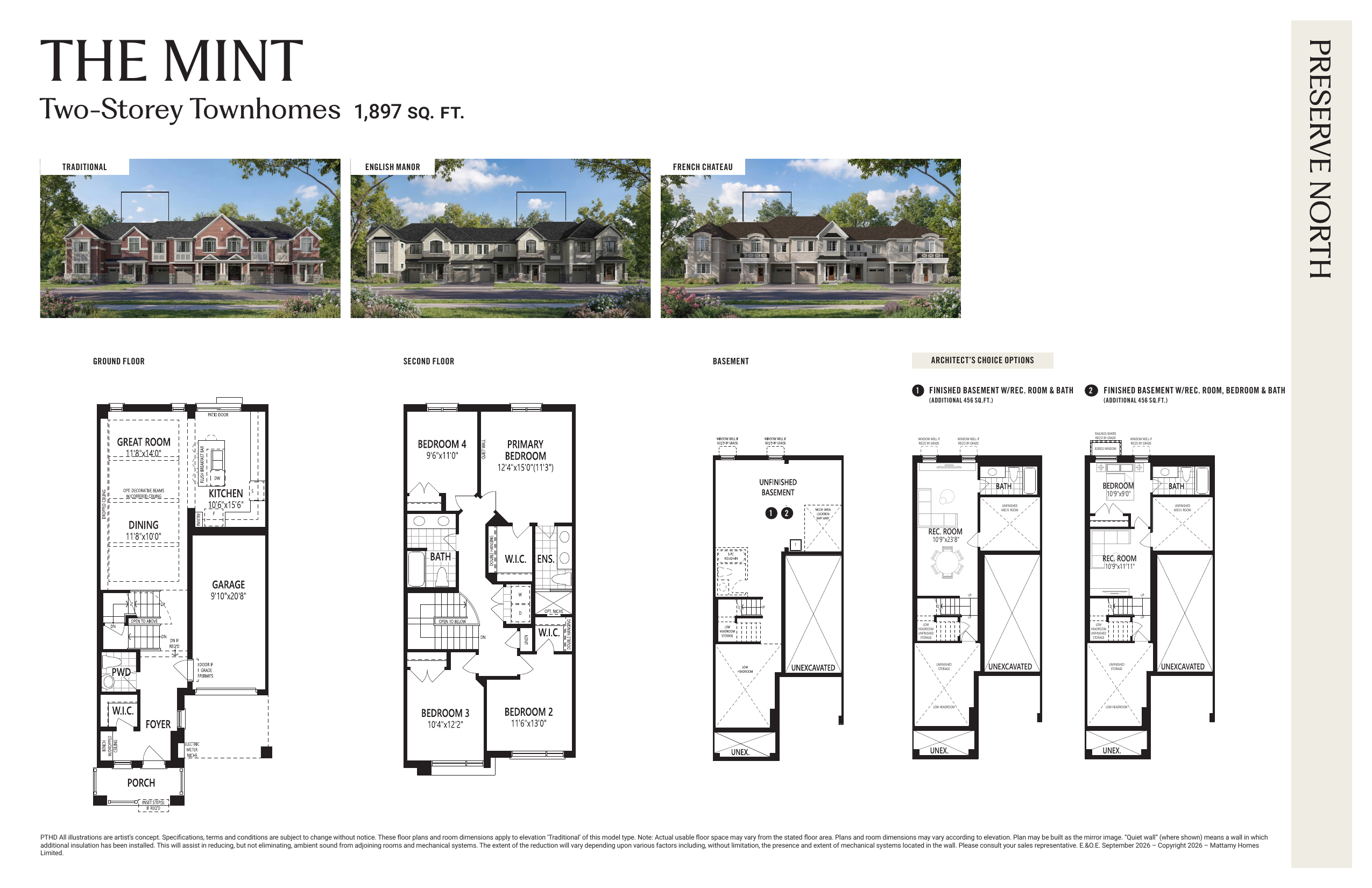 The Mint - Elevation TA floor plan