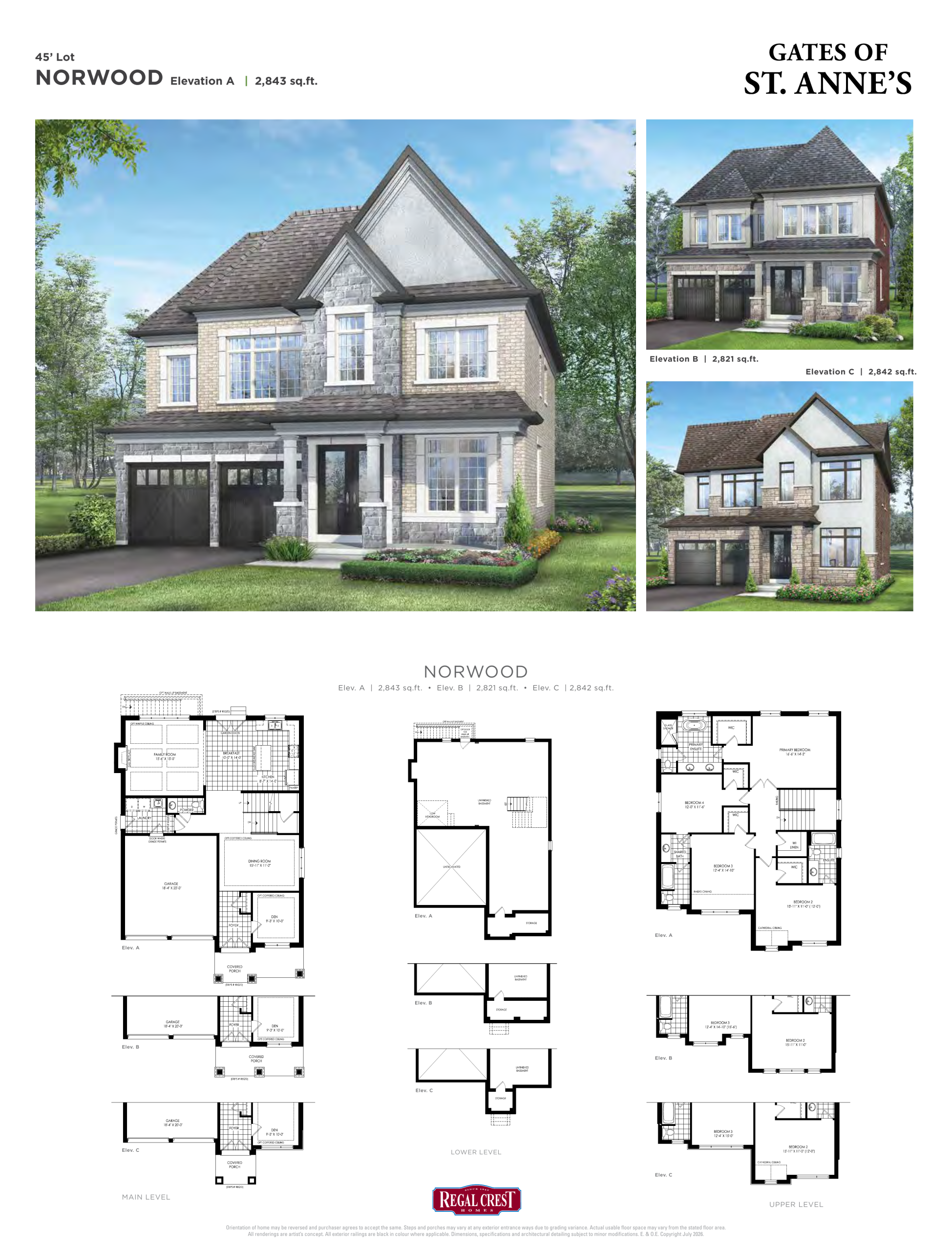 Norwood floor plan