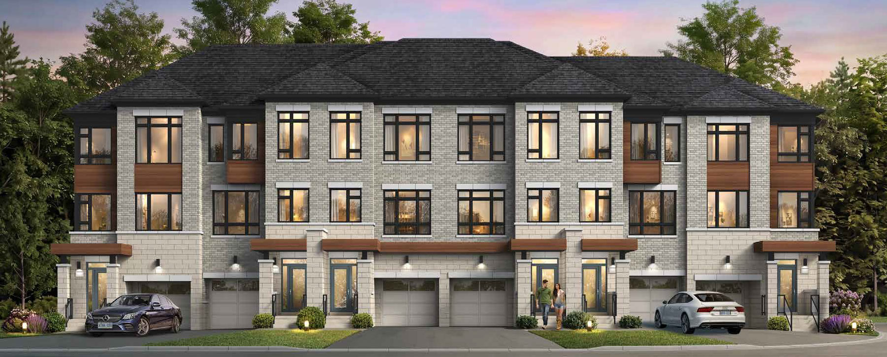 Valley Brooke Townhomes in Vaughan — rendering 2