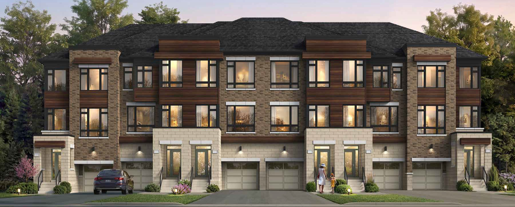 Valley Brooke Townhomes in Vaughan — rendering 3