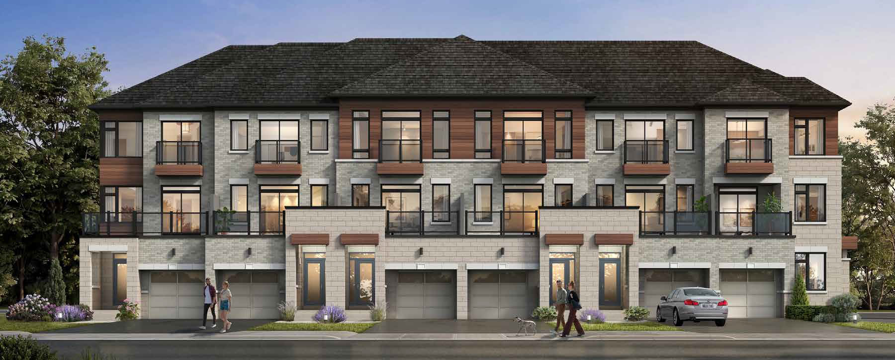 Valley Brooke Townhomes in Vaughan — rendering 4