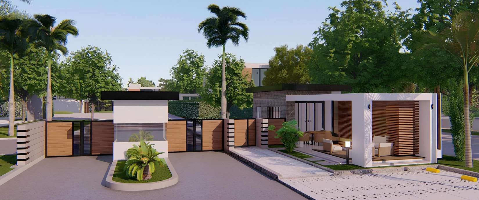 Upwind Estates in Cabarete — rendering 2