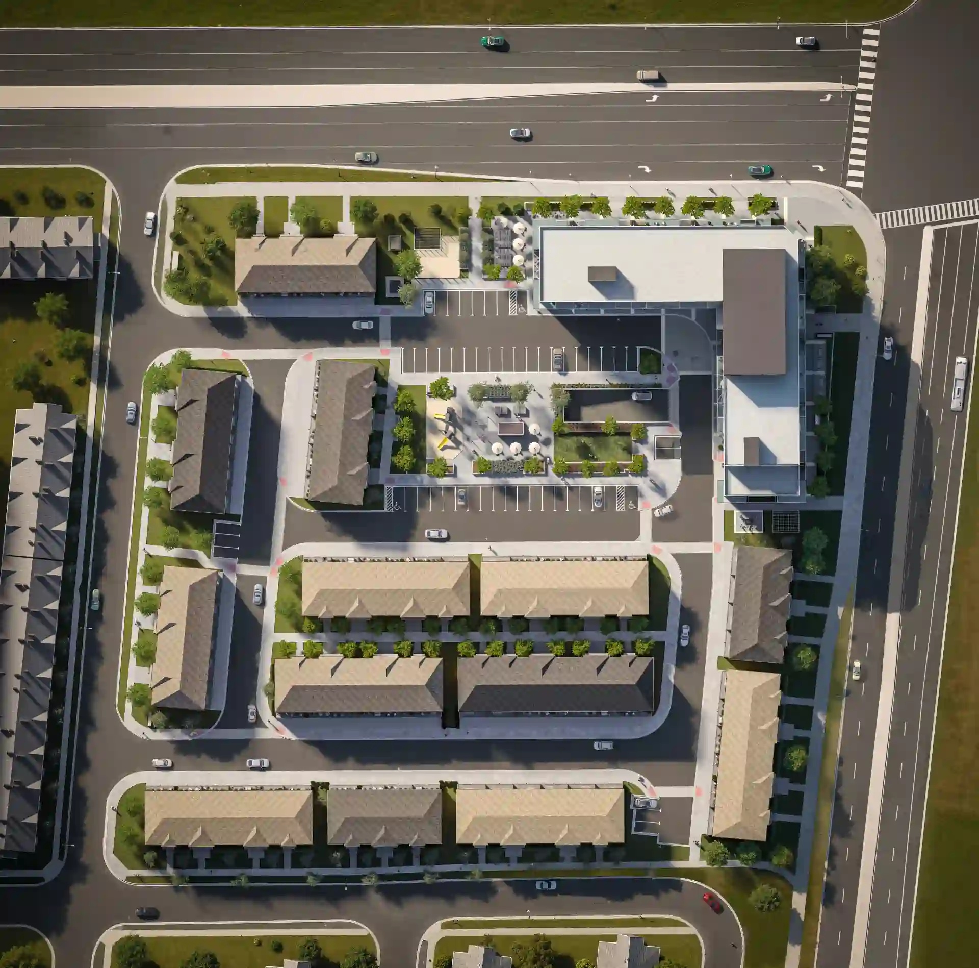 Elements Towns in Milton — rendering 8