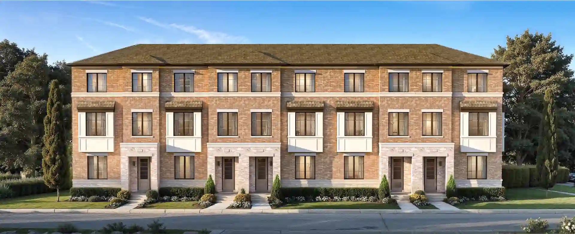 Elements Towns in Milton — rendering 2