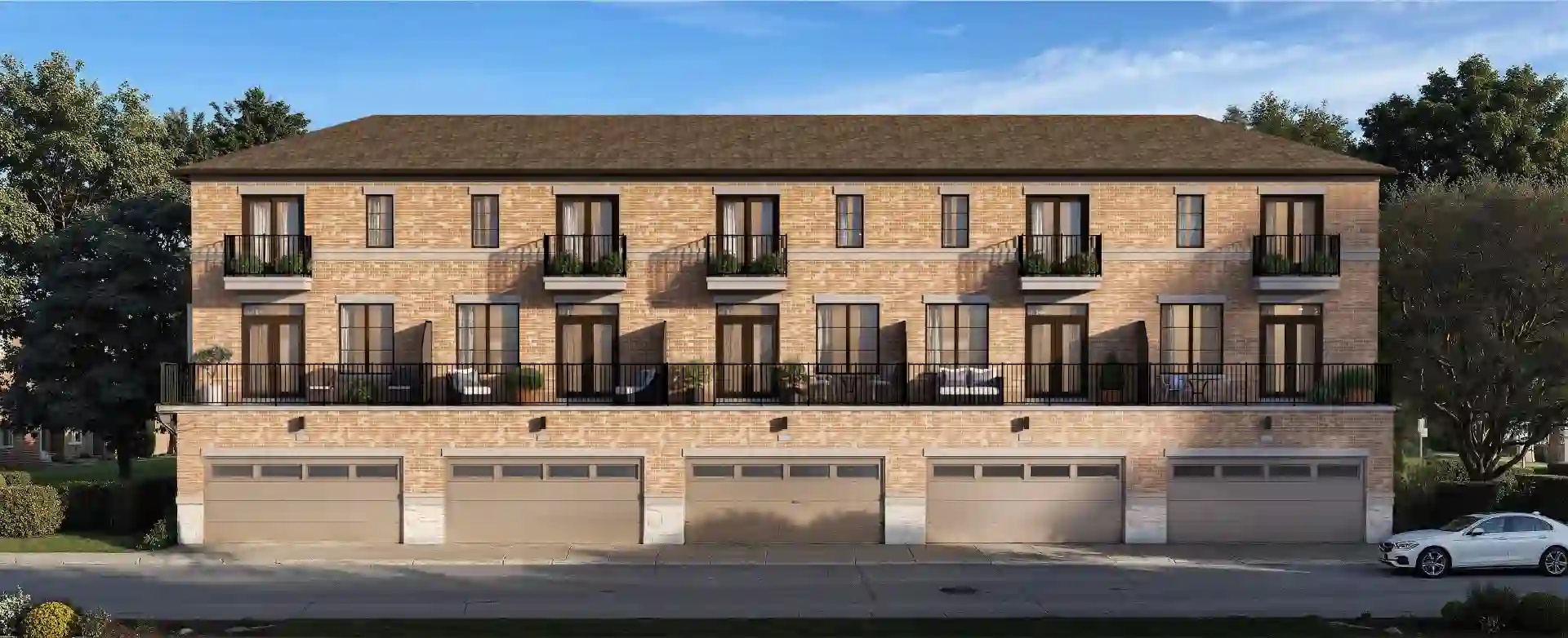 Elements Towns in Milton — rendering 4