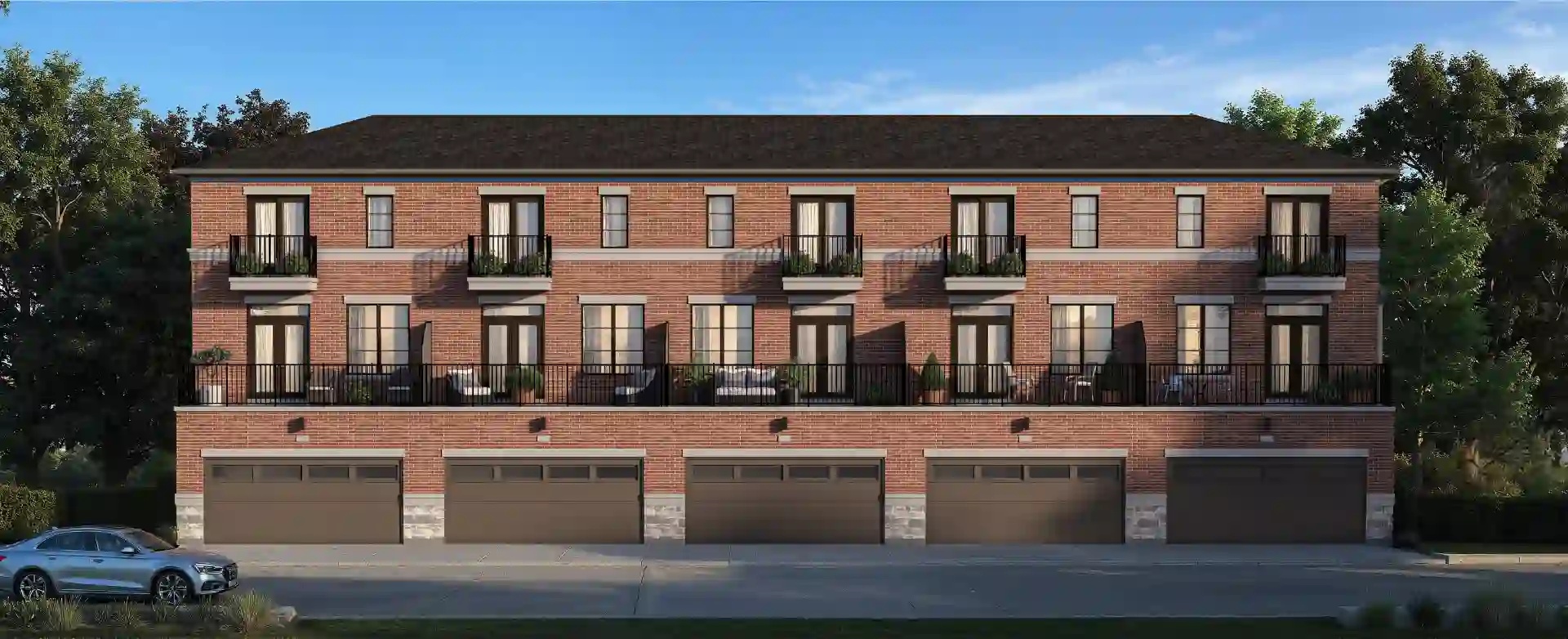 Elements Towns in Milton — rendering 5