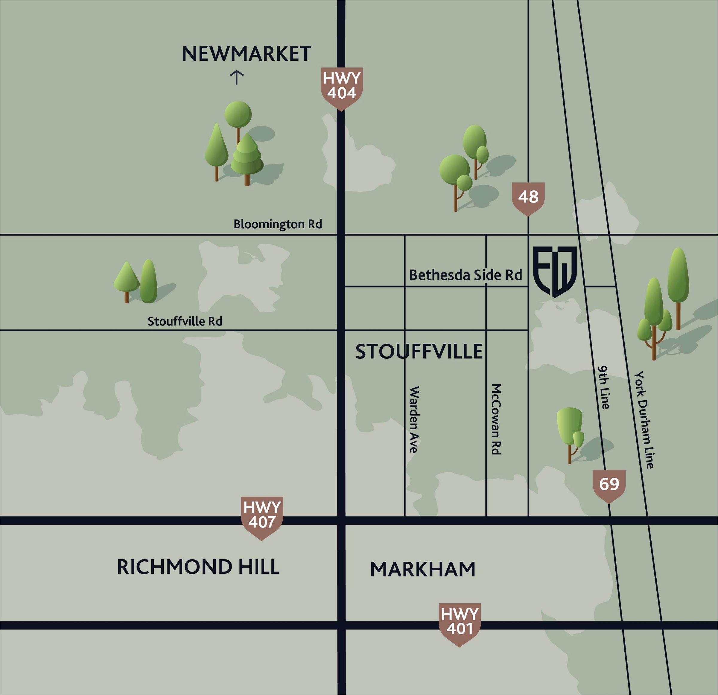Founders Walk in Whitchurch-Stouffville — rendering 13