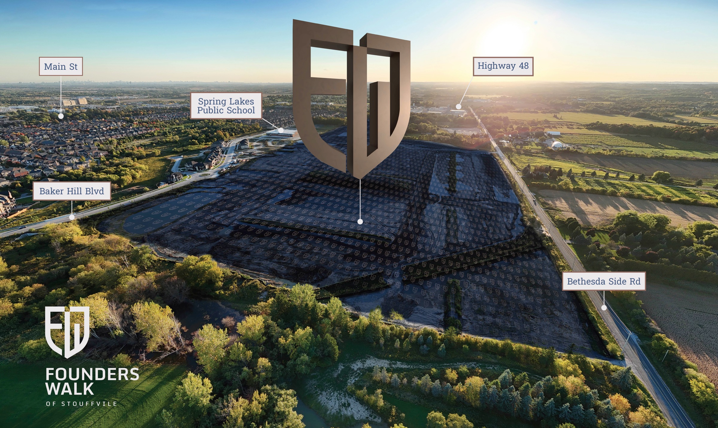 Founders Walk in Whitchurch-Stouffville — rendering 8