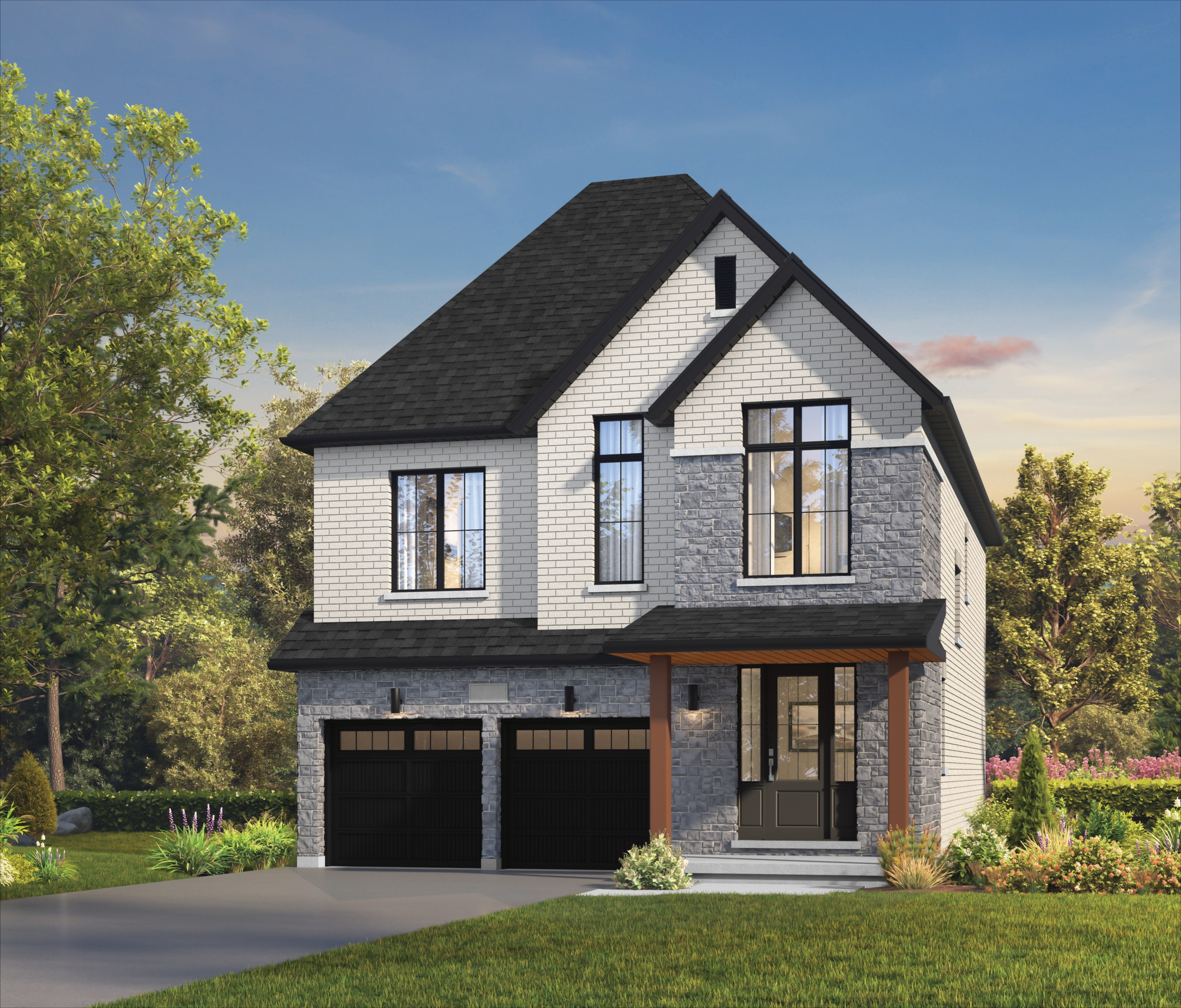Founders Walk in Whitchurch-Stouffville — rendering 2