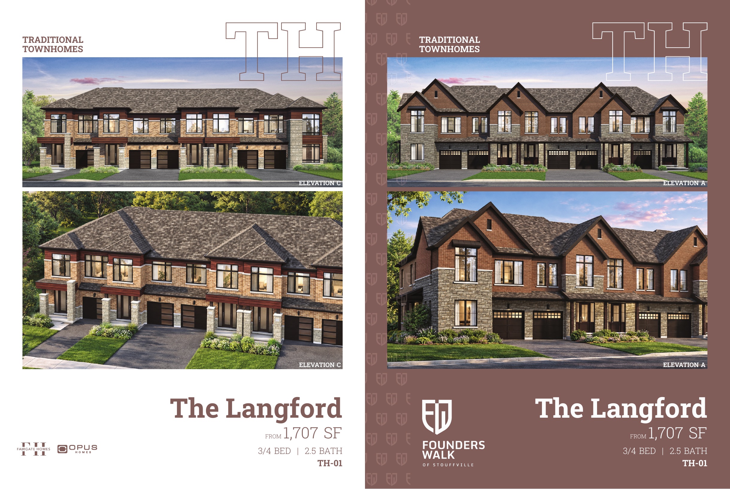 The Langford floor plan