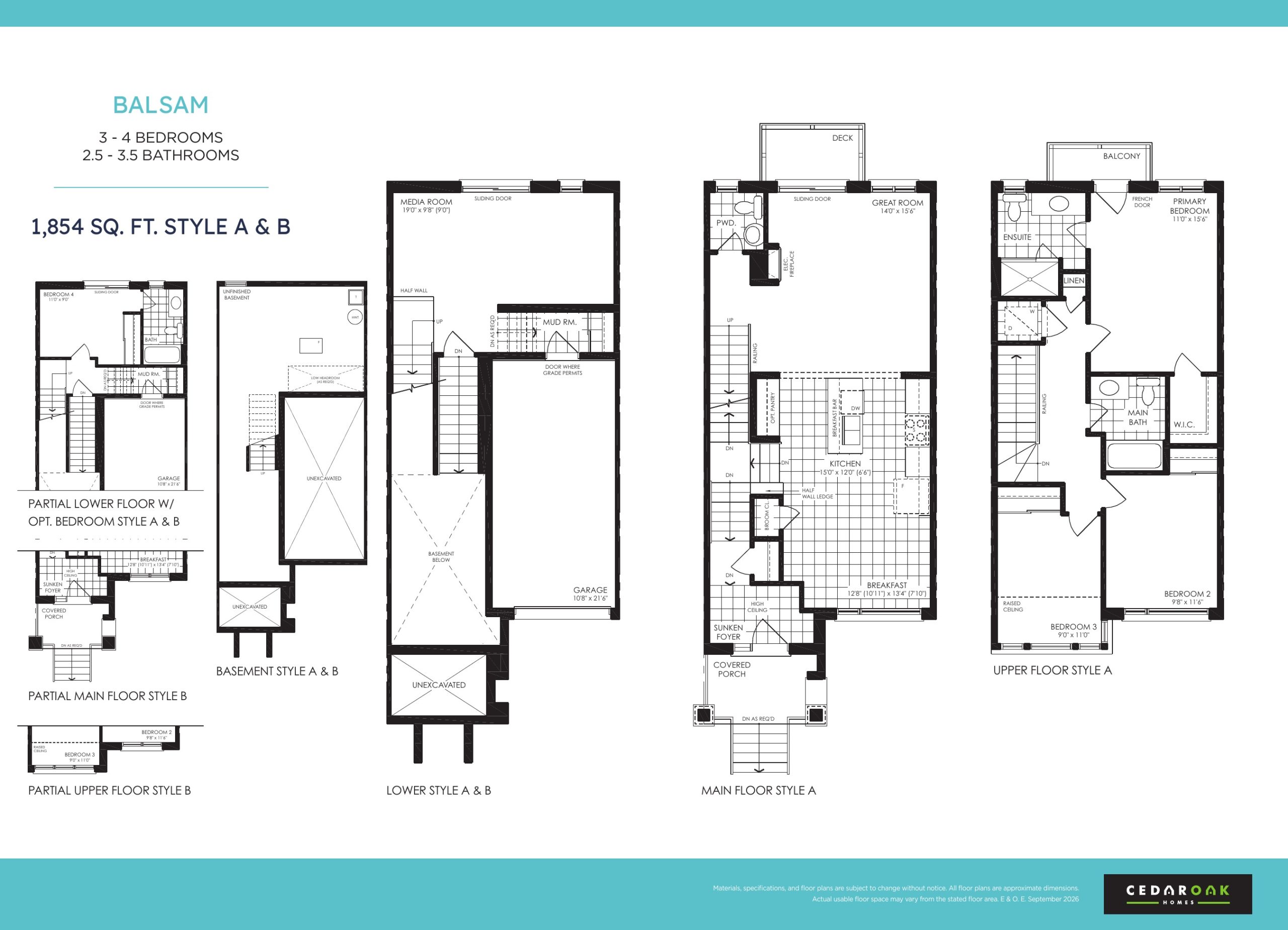 Balsam B floor plan