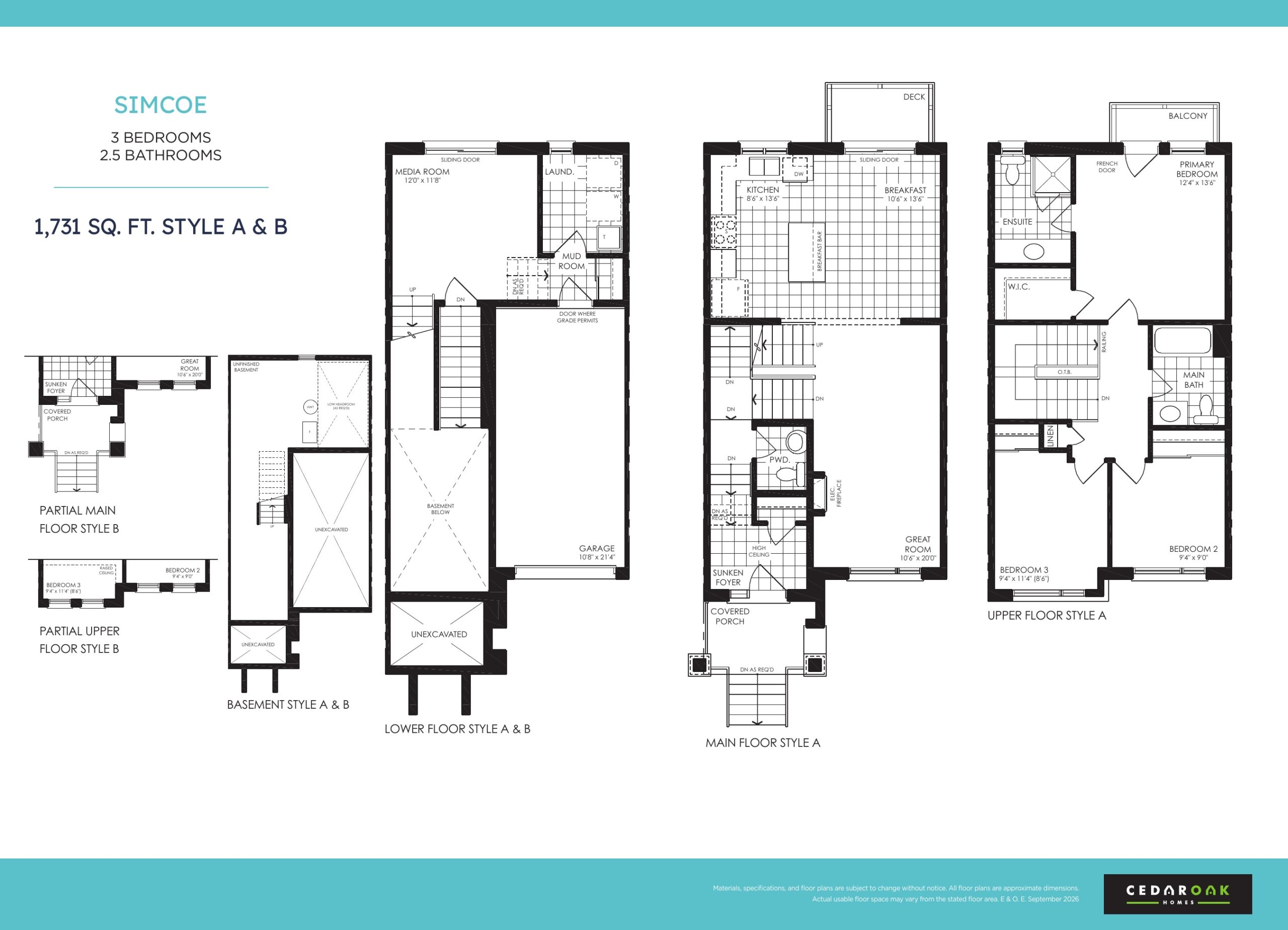 Simcoe A floor plan
