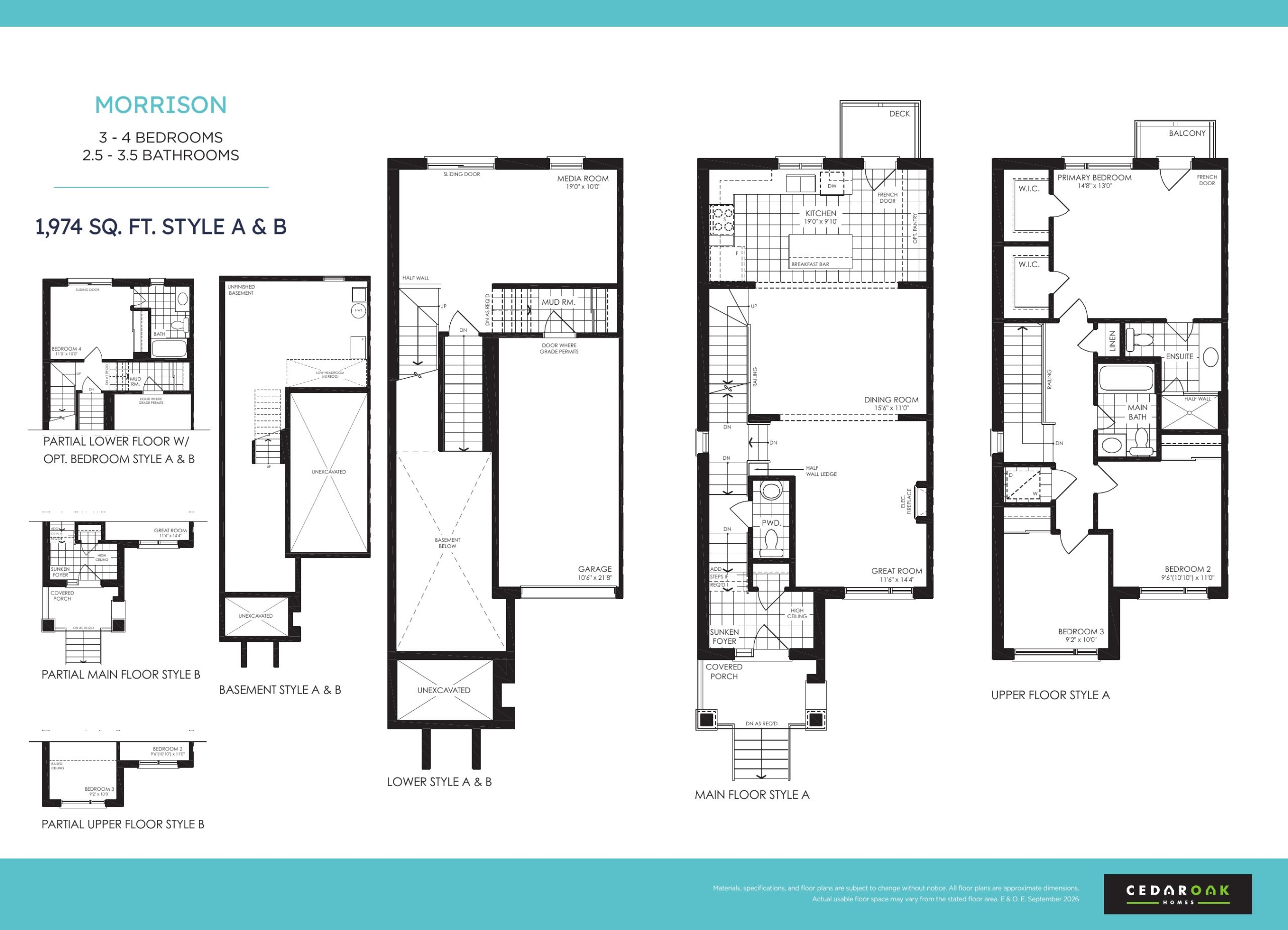 Morrison A (End) floor plan