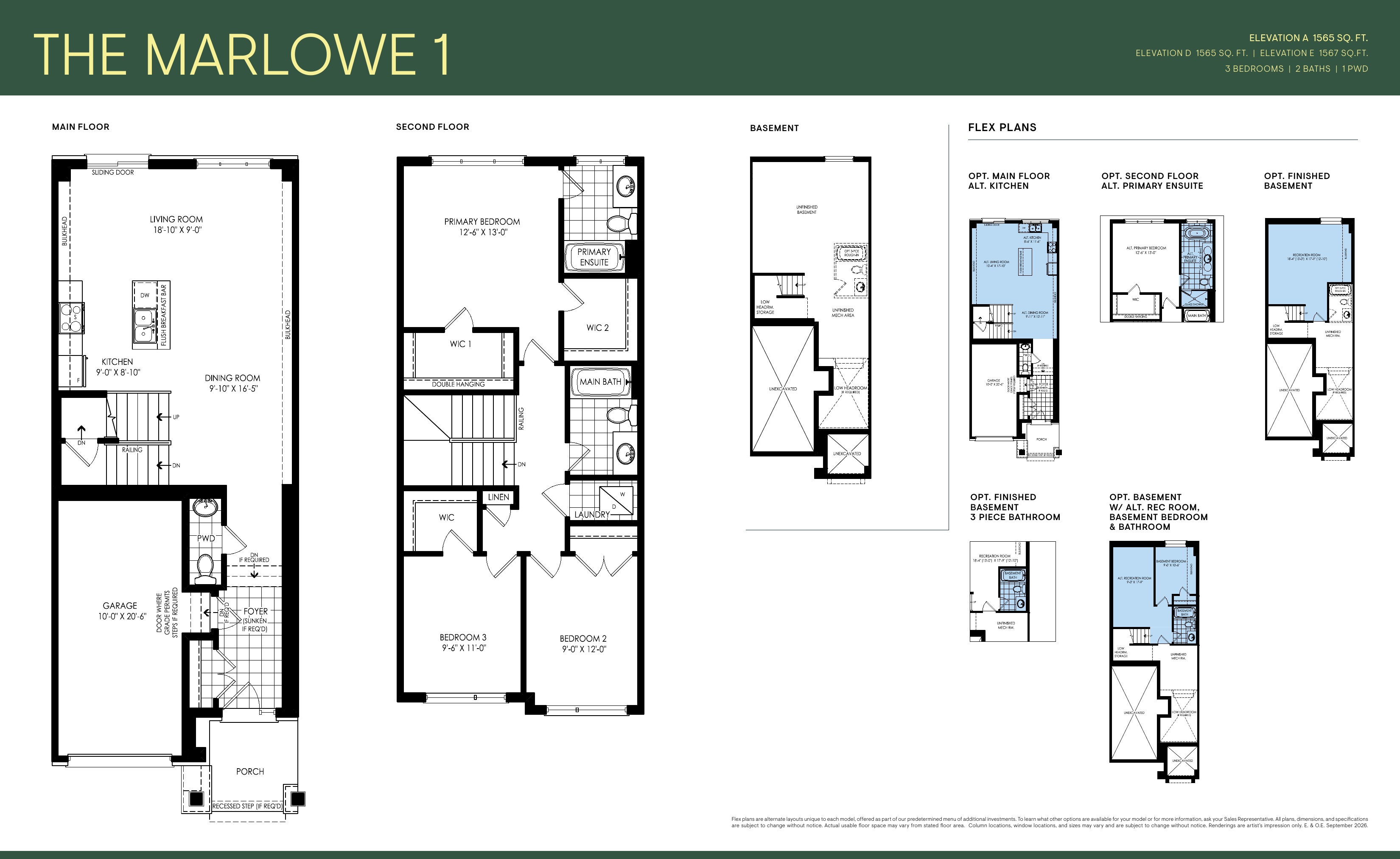 MARLOWE 1 (A) plan preview