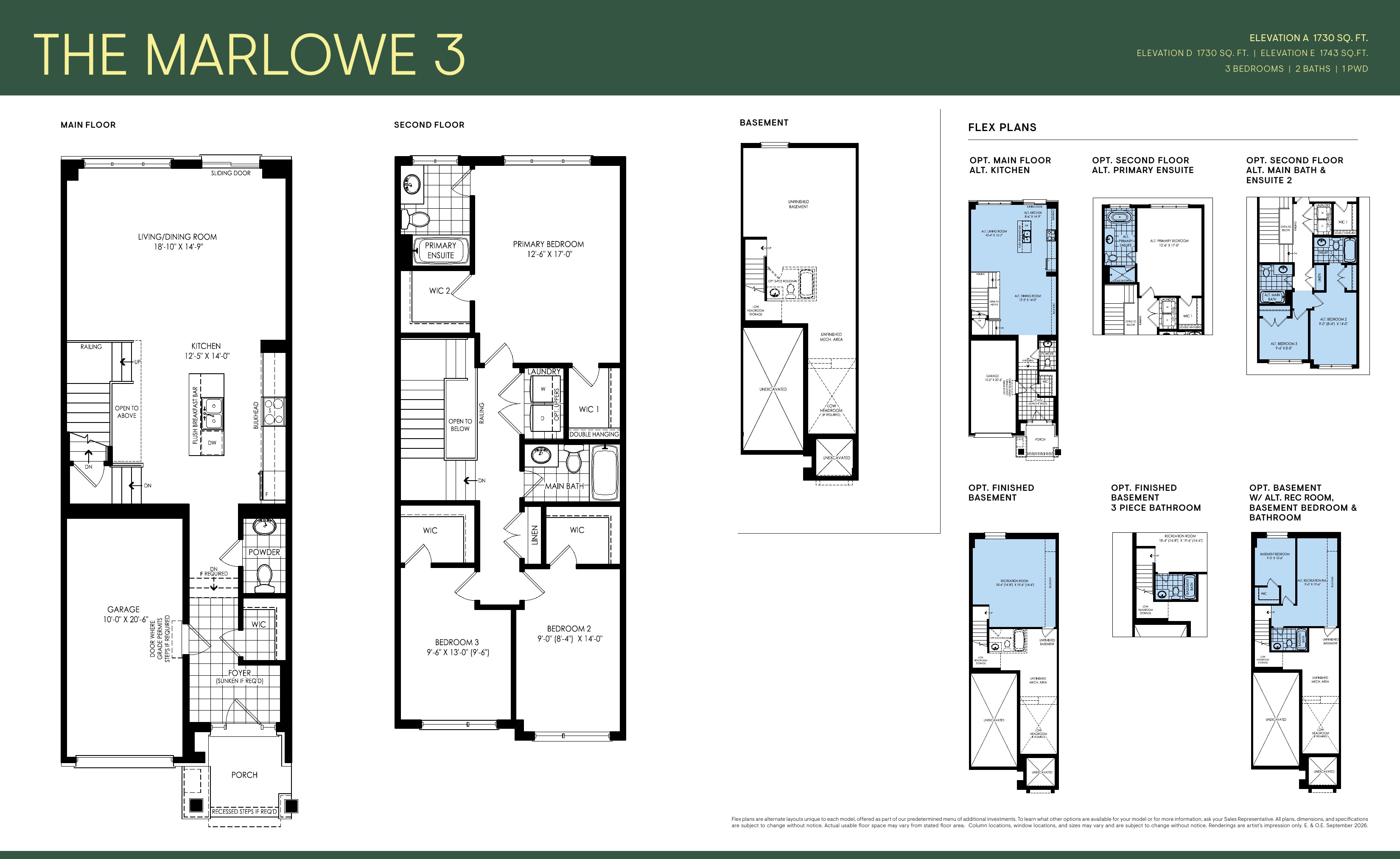 MARLOWE 3 (A) plan preview