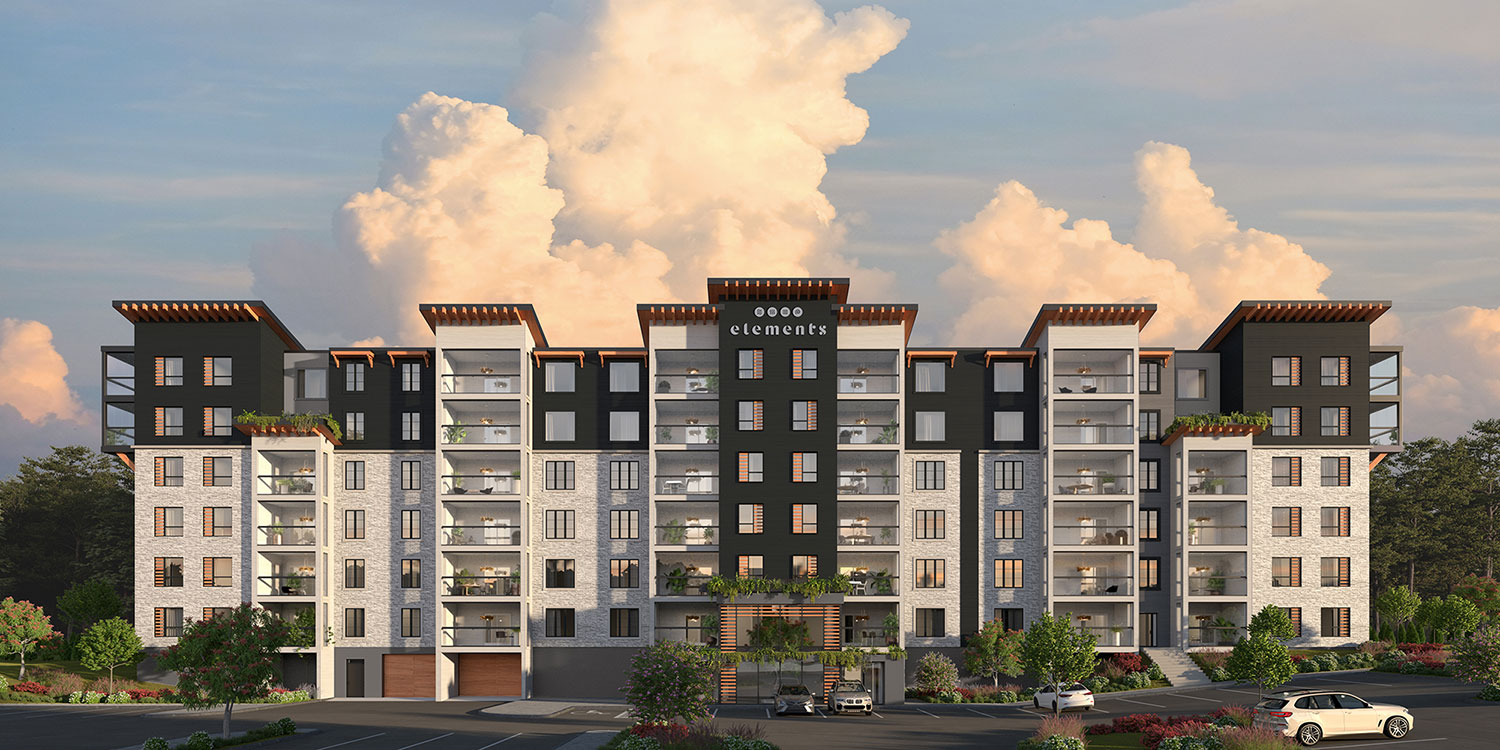 Elements Condominiums in Barrie — rendering 3