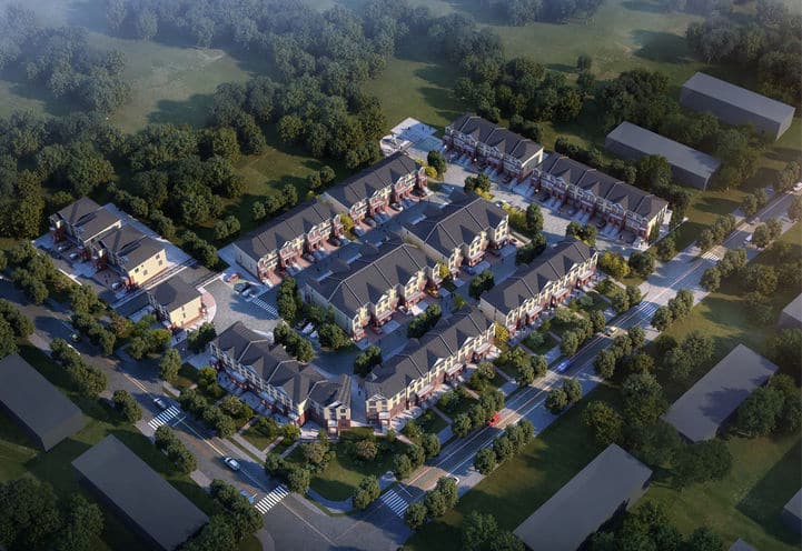 Simcoe Garden in Bradford West Gwillimbury — rendering 1
