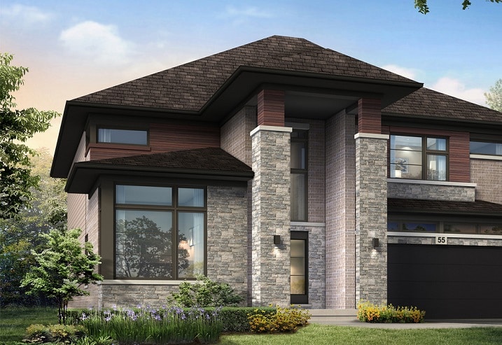Winona Towns in Hamilton — rendering 1