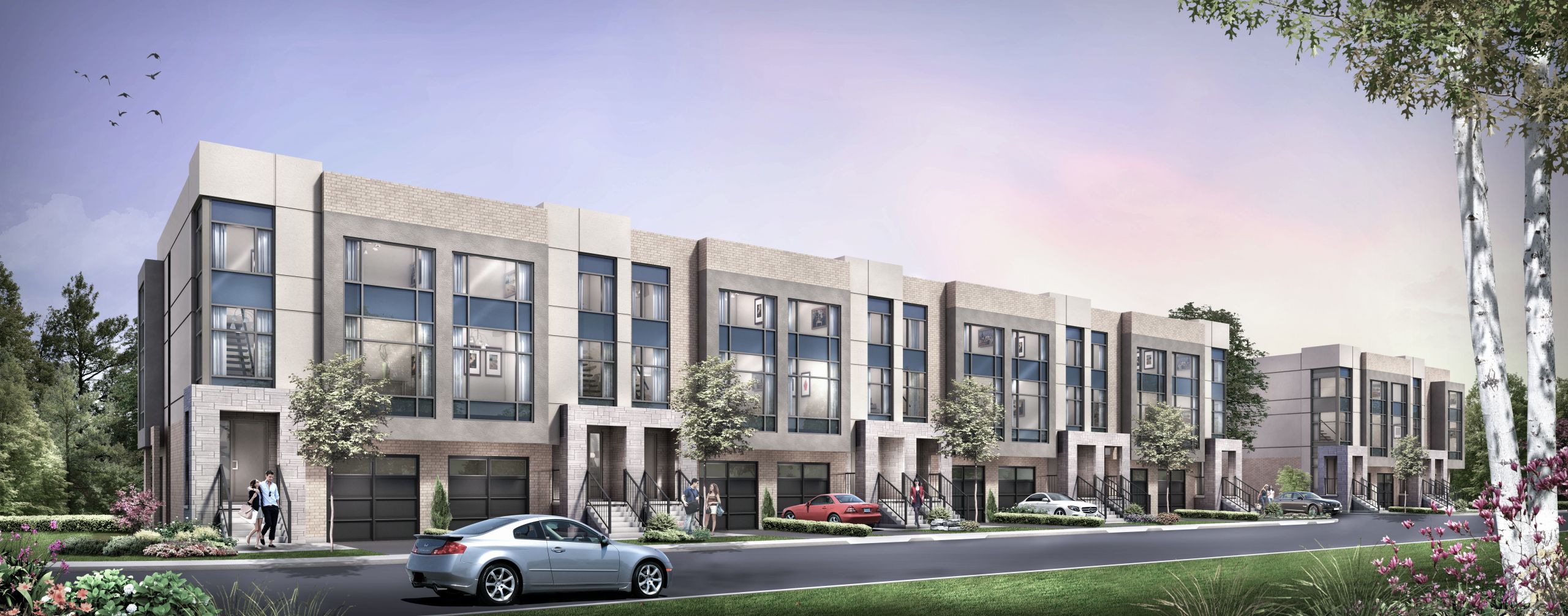 Nexus Towns in Richmond Hill — rendering 1